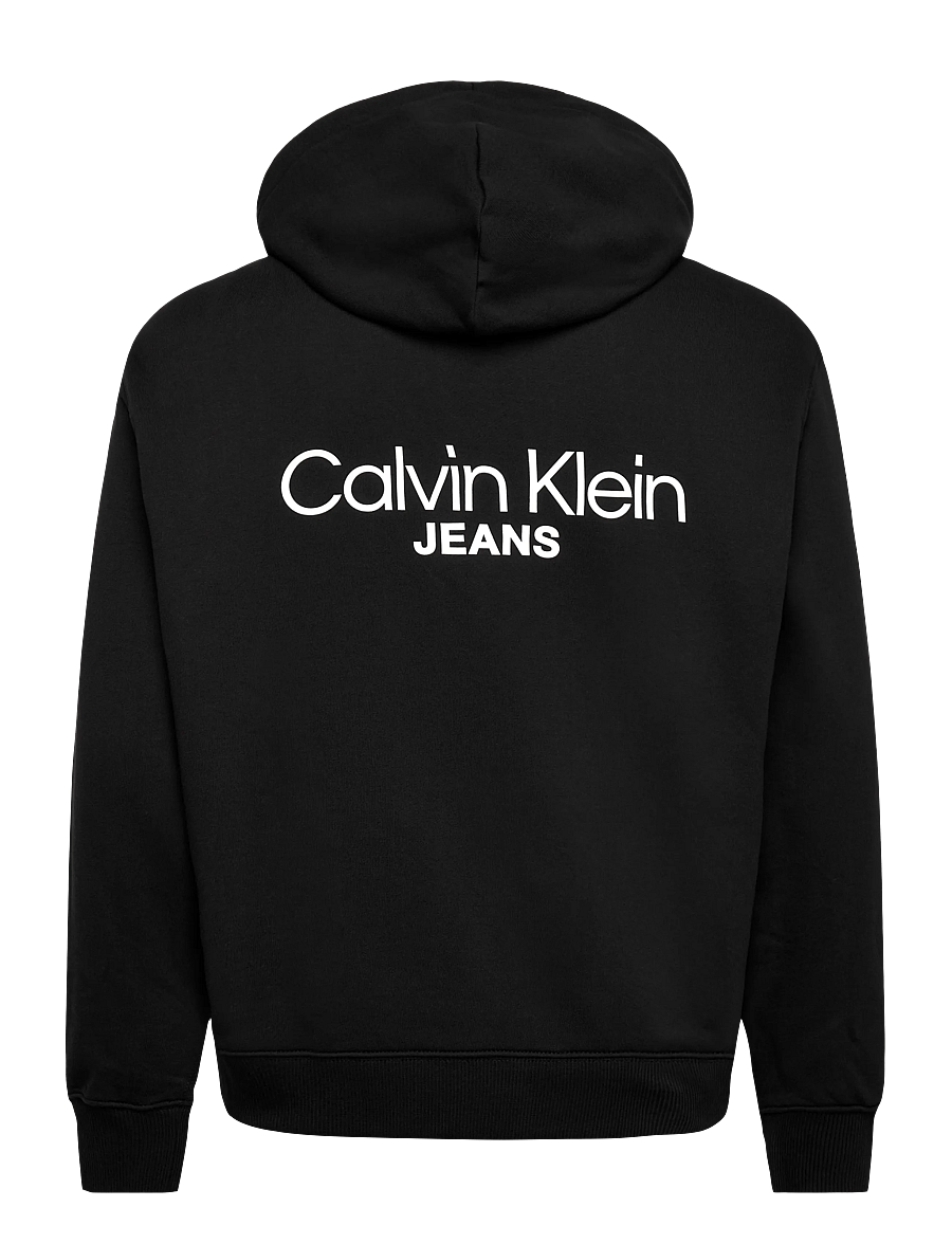 Calvin Klein Jeans - LS LOGO BACK PRINT HOODIE - hoodies - black - 2