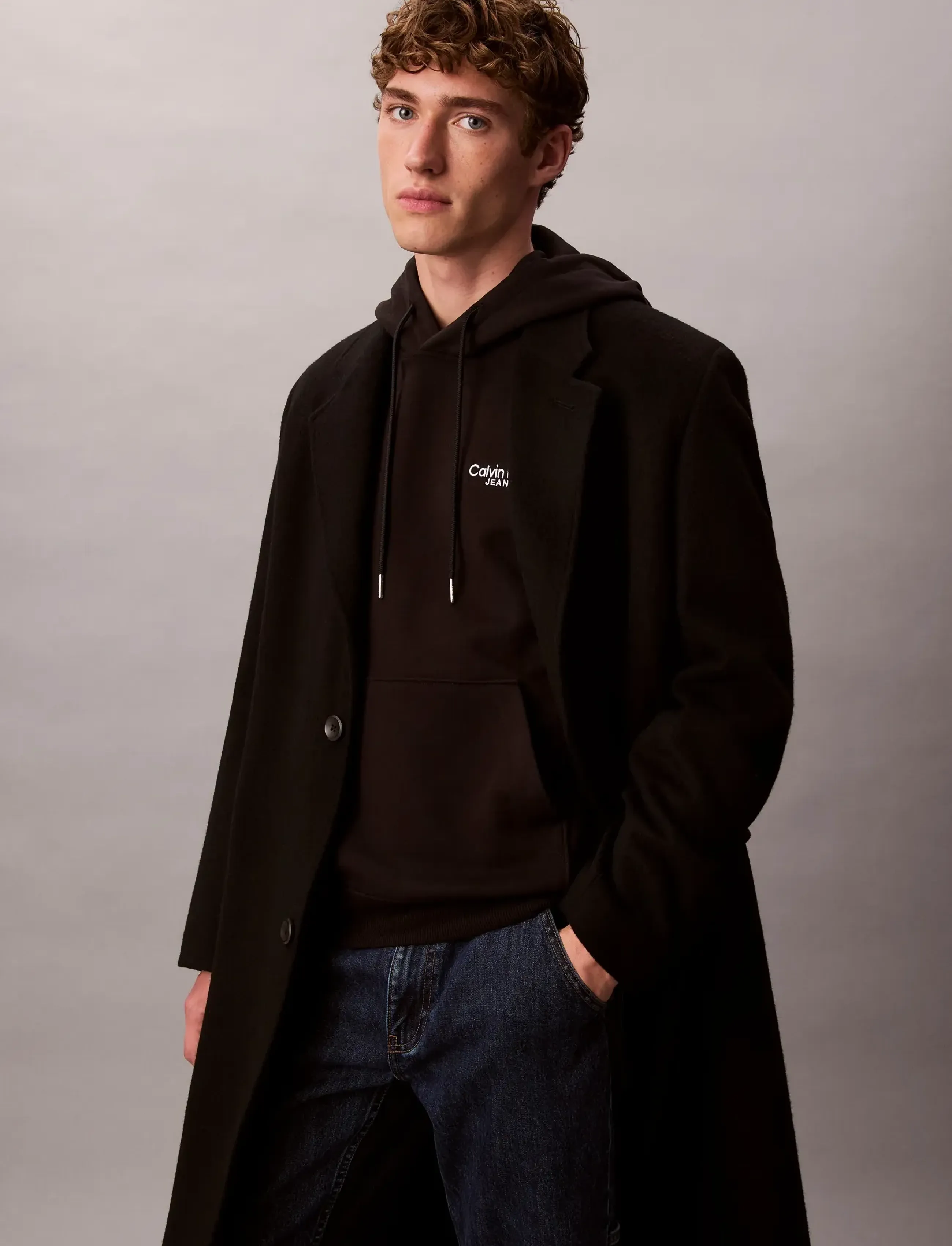 Ls Logo Back Print Hoodie 5