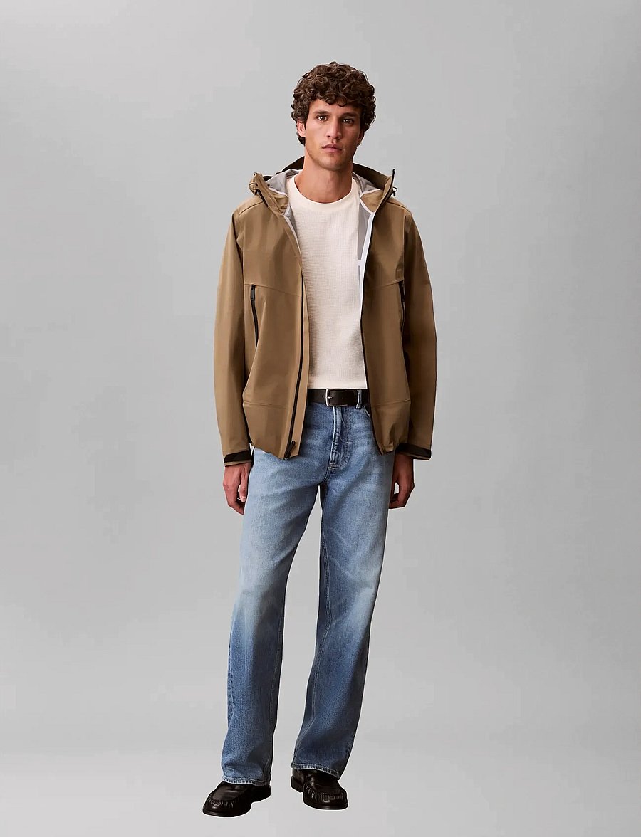 Calvin Klein Jeans - SS WAFFLE BADGE CREWNK TEE - short-sleeved t-shirts - calico - 3