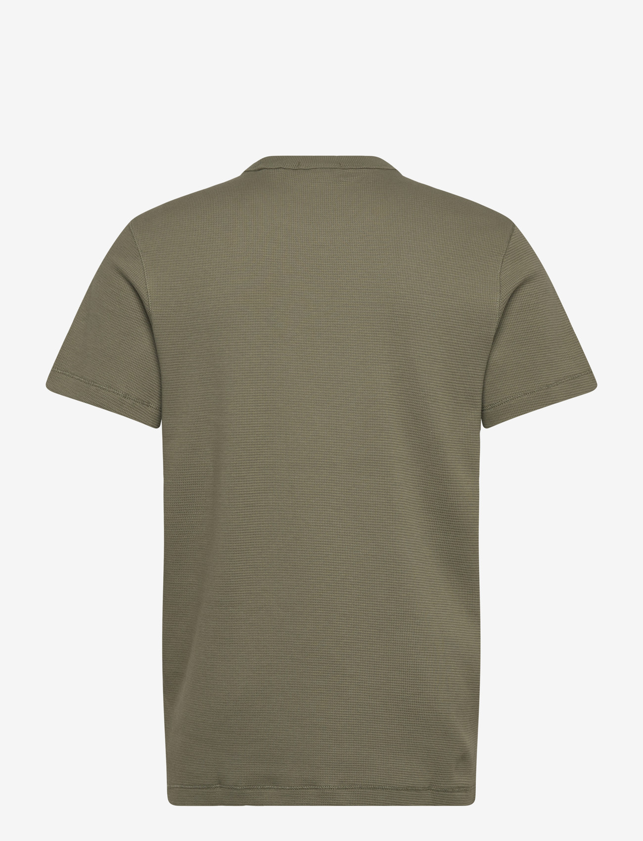 Calvin Klein Jeans - SS BADGE WAFFLE TEE - kortærmede t-shirts - deep lichen green - 2