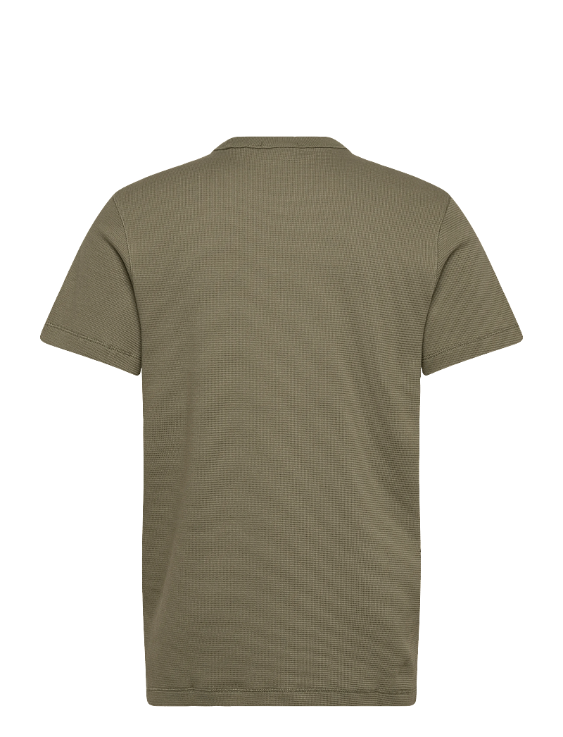 Calvin Klein Jeans - SS BADGE WAFFLE TEE - kurzärmelig - deep lichen green - 2