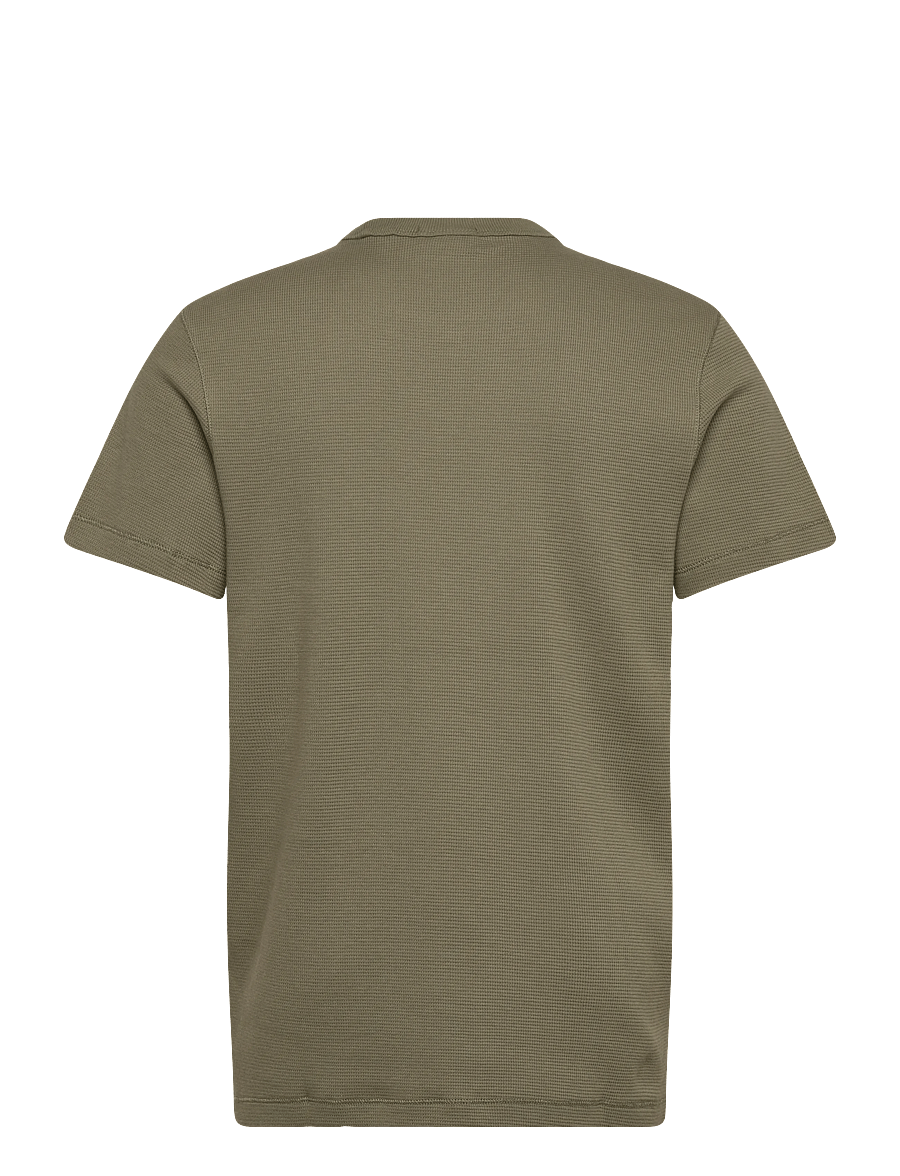 Calvin Klein Jeans - SS BADGE WAFFLE TEE - kurzärmelig - deep lichen green - 2