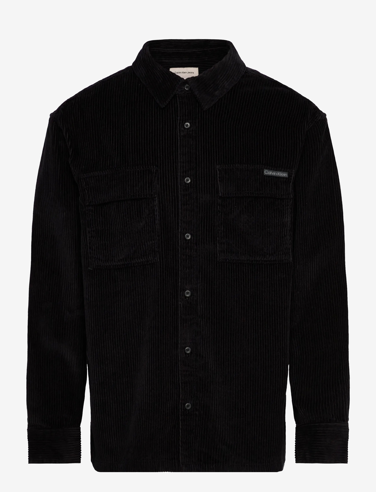 Calvin Klein Jeans - LS CORDUROY POCKET RELAXED SHIRT - cordhemden - black - 1