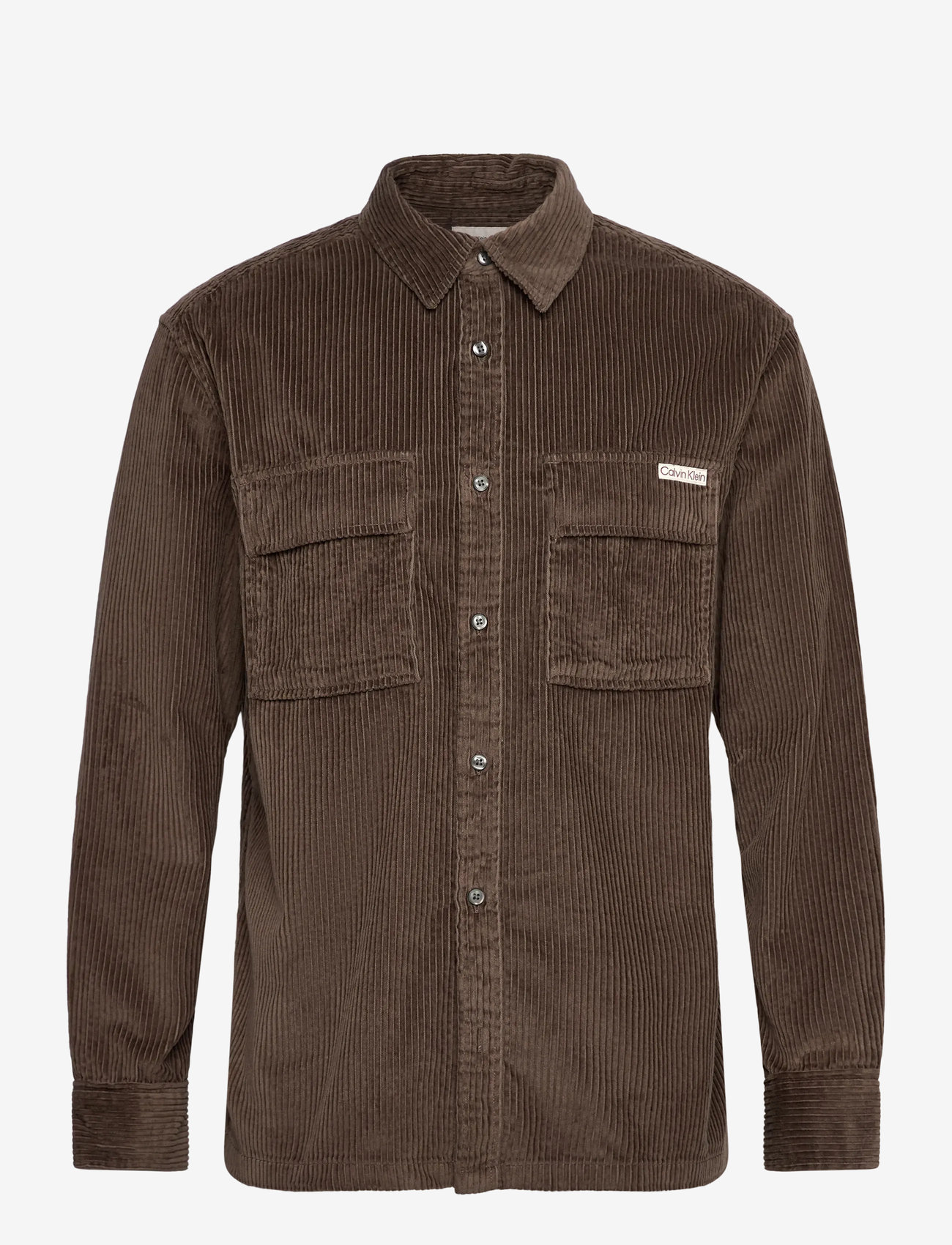 Calvin Klein Jeans - LS CORDUROY POCKET RELAXED SHIRT - fløjlsskjorter - morel - 1