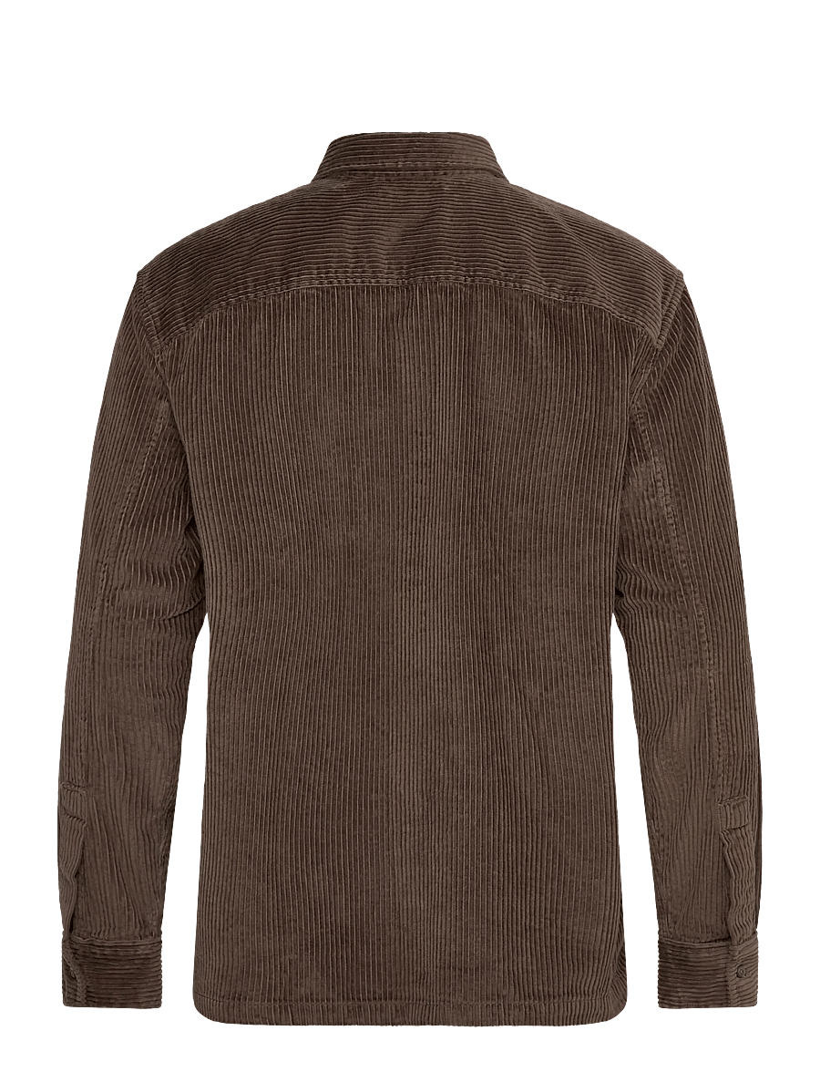 Calvin Klein Jeans - LS CORDUROY POCKET RELAXED SHIRT - corduroy shirts - morel - 2
