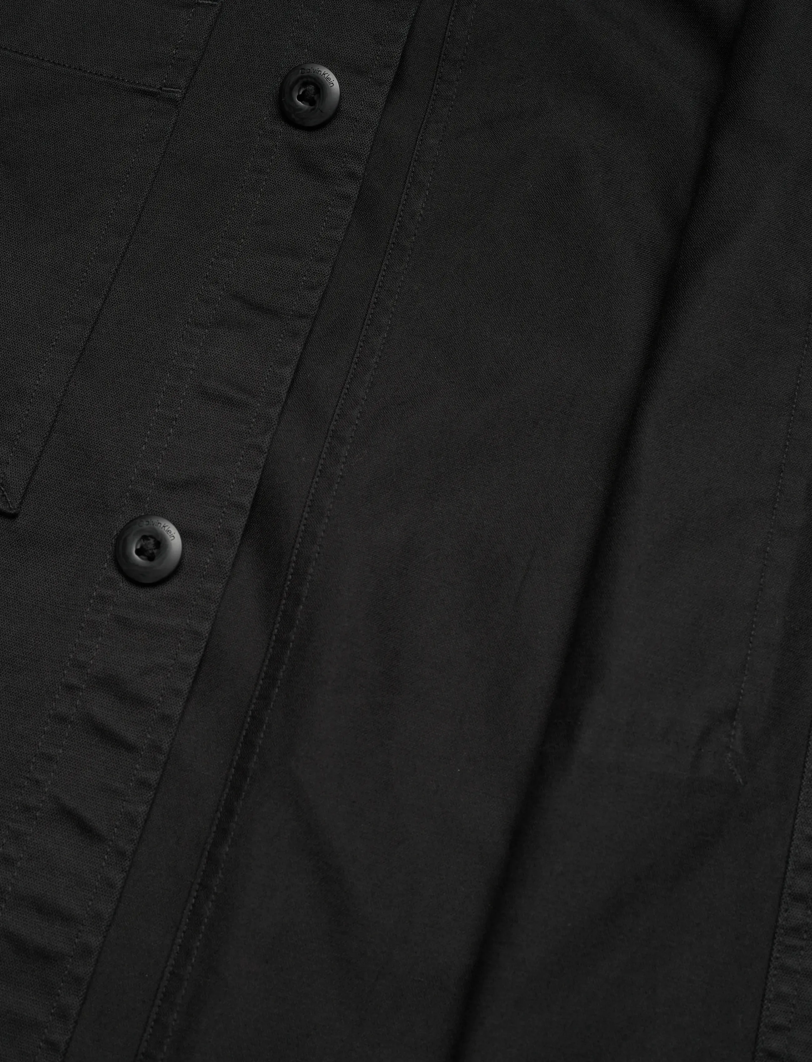 Calvin Klein Jeans - LS COTTON OVERSHIRT - osta stiili järgi - black - 3