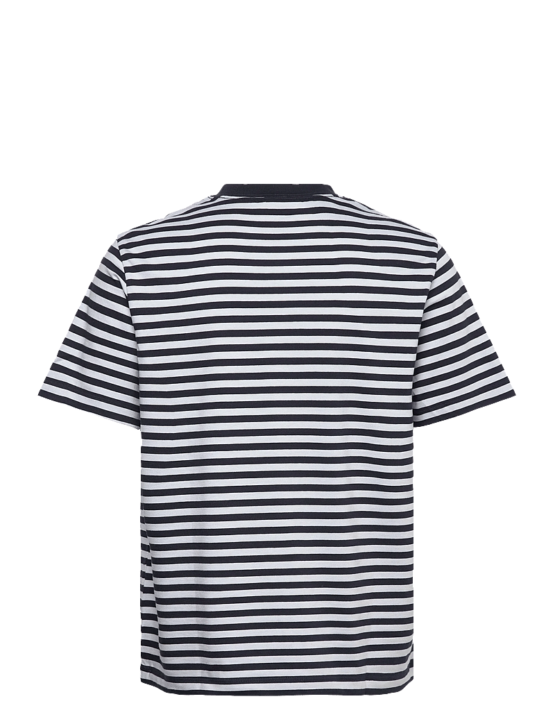 Calvin Klein Jeans - SS 20S STRIPE JERSEY MONOLOGO CN - kurzärmelig - xenon blue - 1