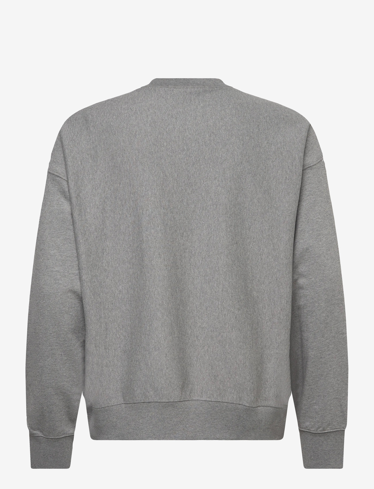Calvin Klein Jeans - LS PREMIUM TERRY MONOLOGO CN SWT - sweatshirts - med grey htr - 1
