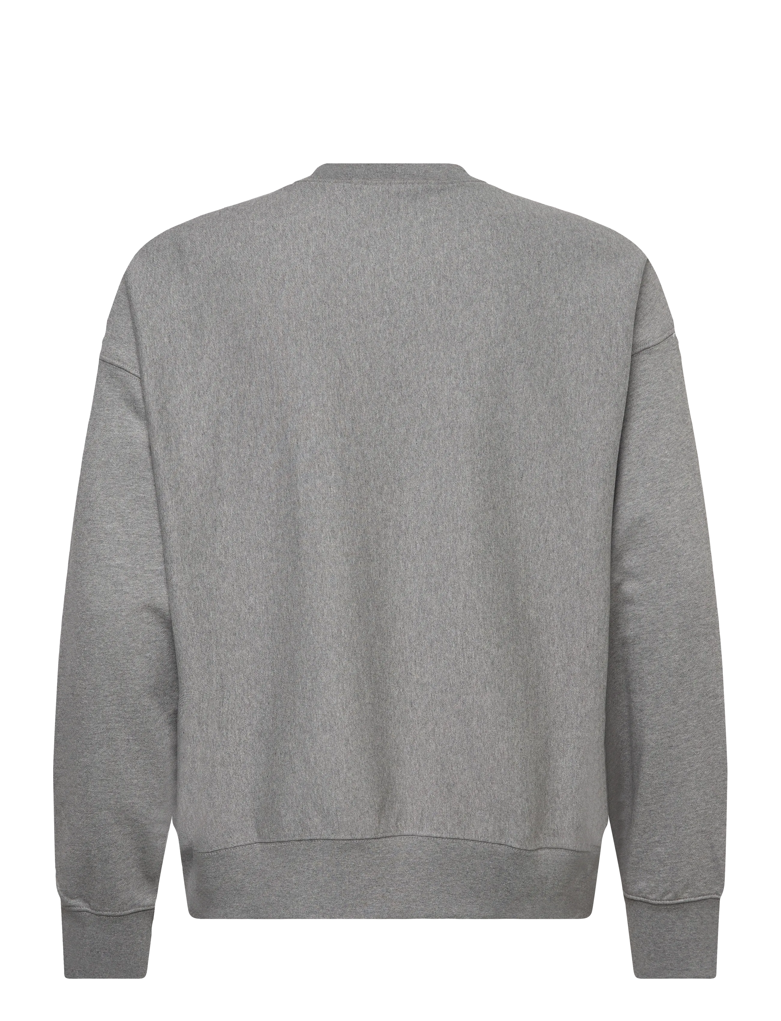 Calvin Klein Jeans - LS PREMIUM TERRY MONOLOGO CN SWT - shop efter stil - med grey htr - 1