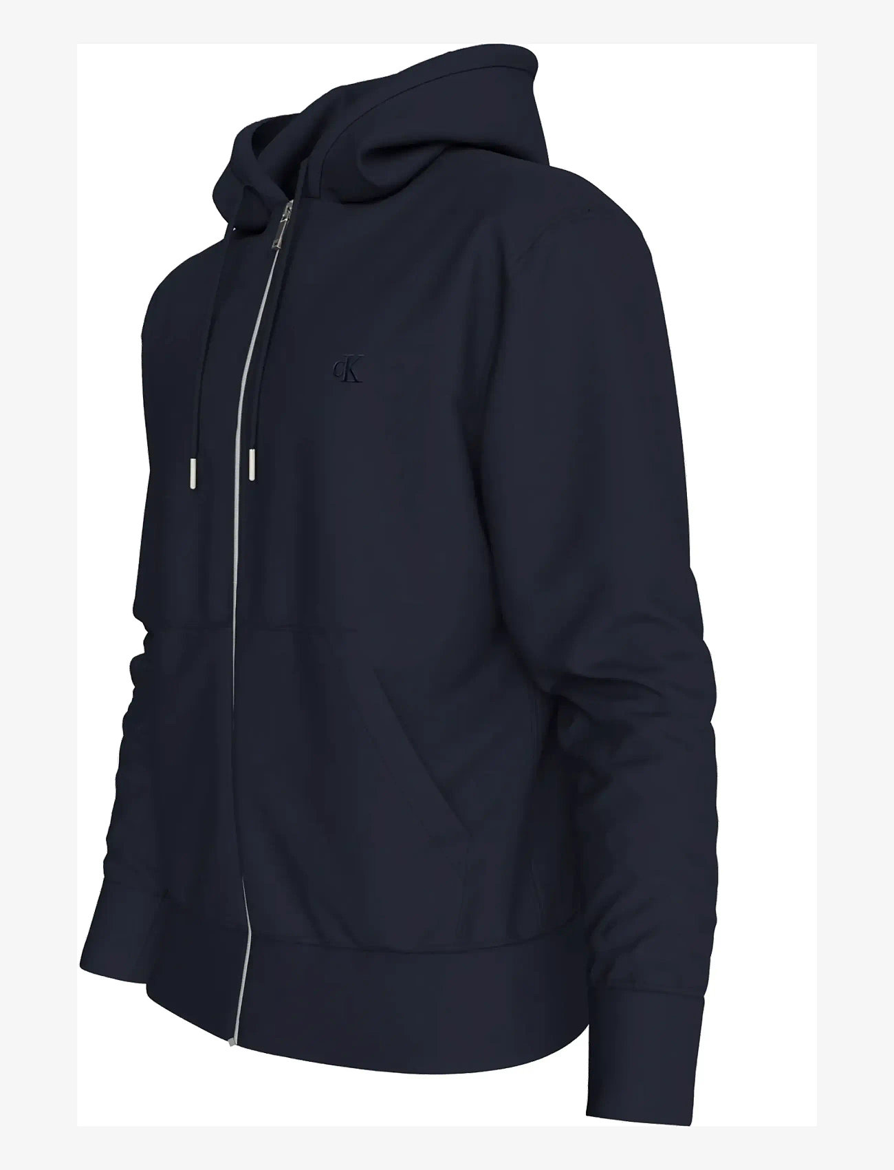 Calvin Klein Jeans - LS EU 350TERRY MONOGRAM FZ HOODI - hoodies - dark sapphire - 3