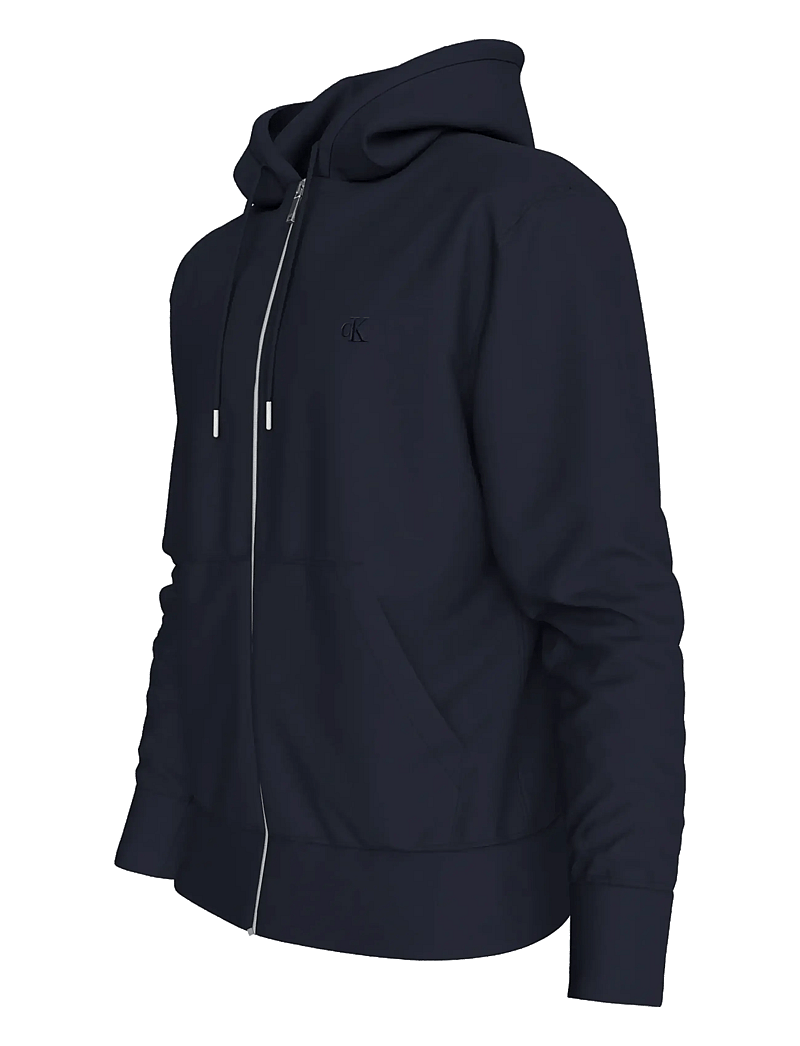 Calvin Klein Jeans - LS EU 350TERRY MONOGRAM FZ HOODI - hoodies - dark sapphire - 3