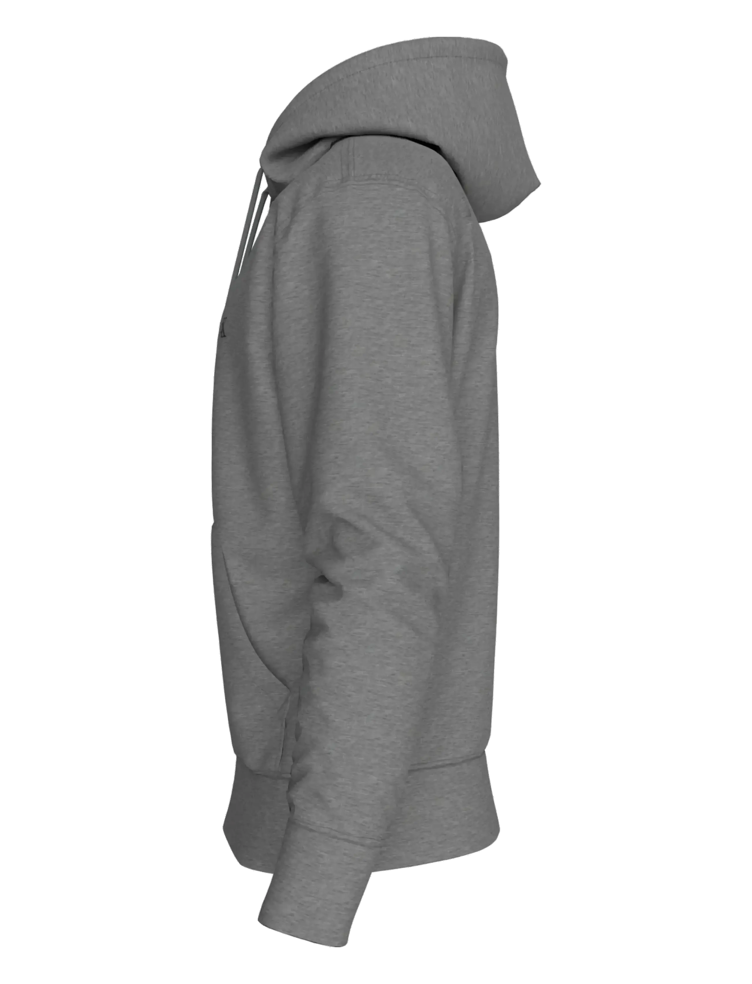 Calvin Klein Jeans - LS EU 350TERRY MONOGRAM FZ HOODI - sweats à capuche - med grey htr - 4