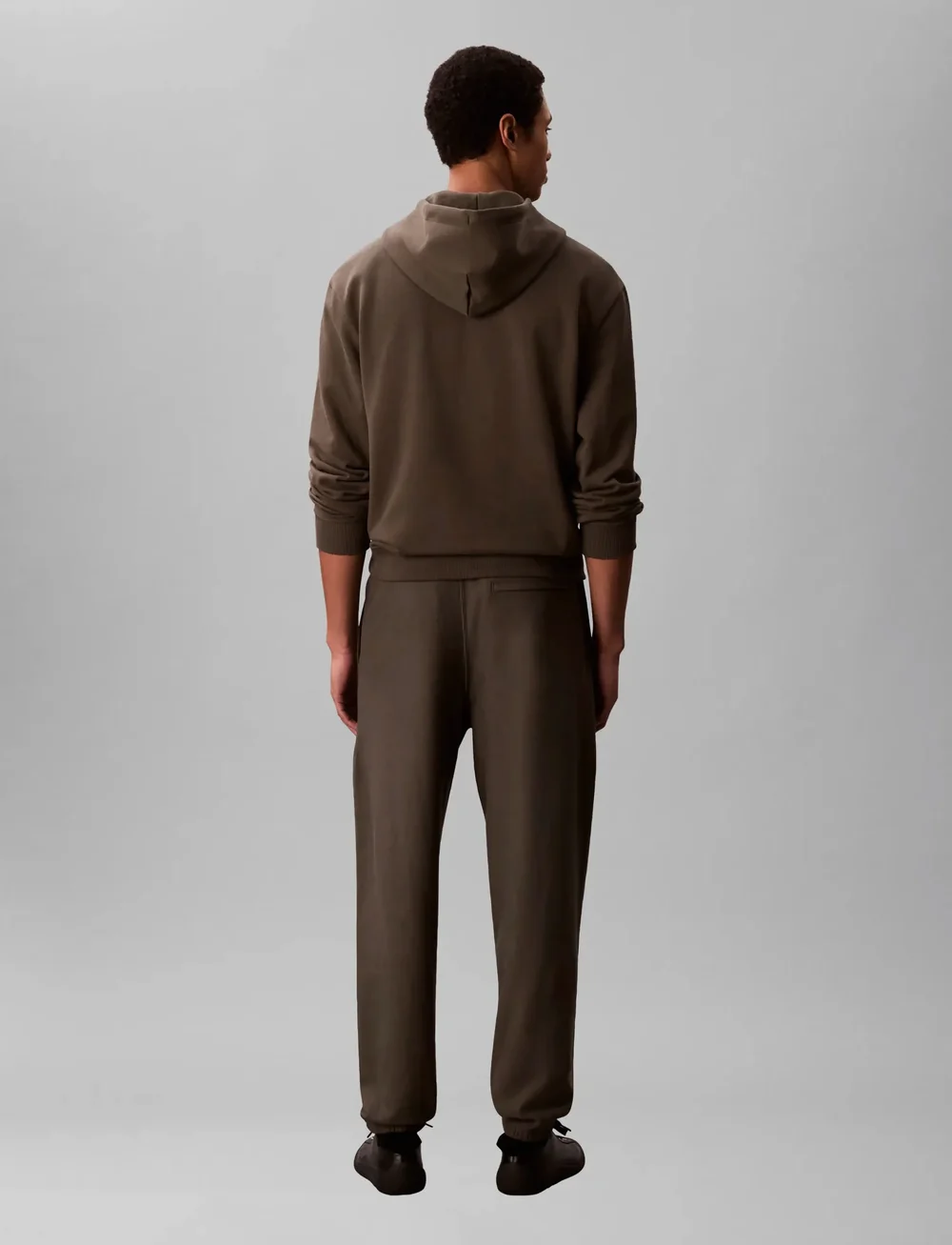 Calvin Klein Jeans - EU 350TERRY MONOGRAM JOGGER - dressipüksid - beluga - 4