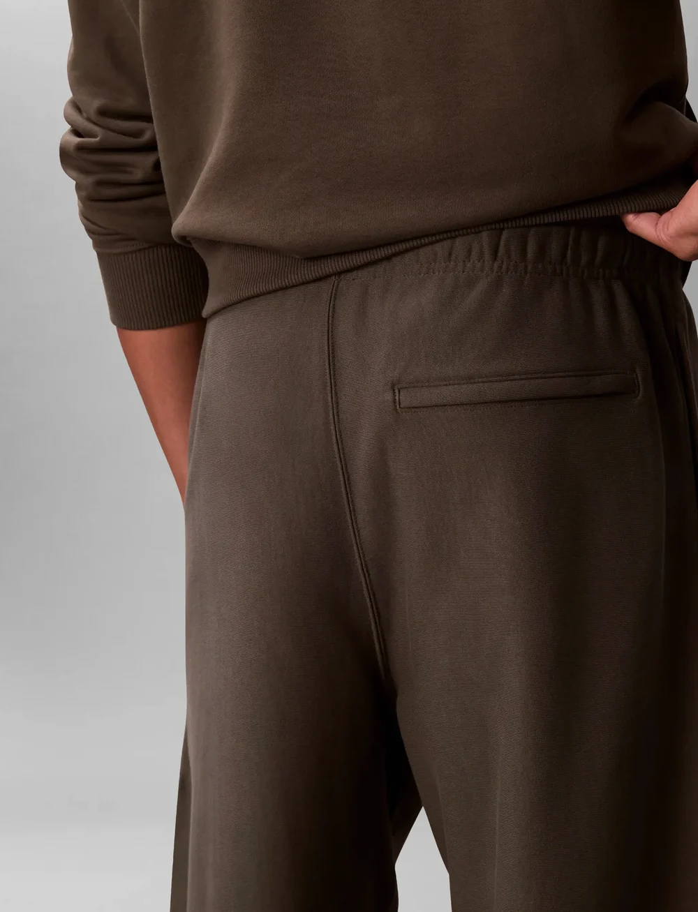 Calvin Klein Jeans - EU 350TERRY MONOGRAM JOGGER - dressipüksid - beluga - 5