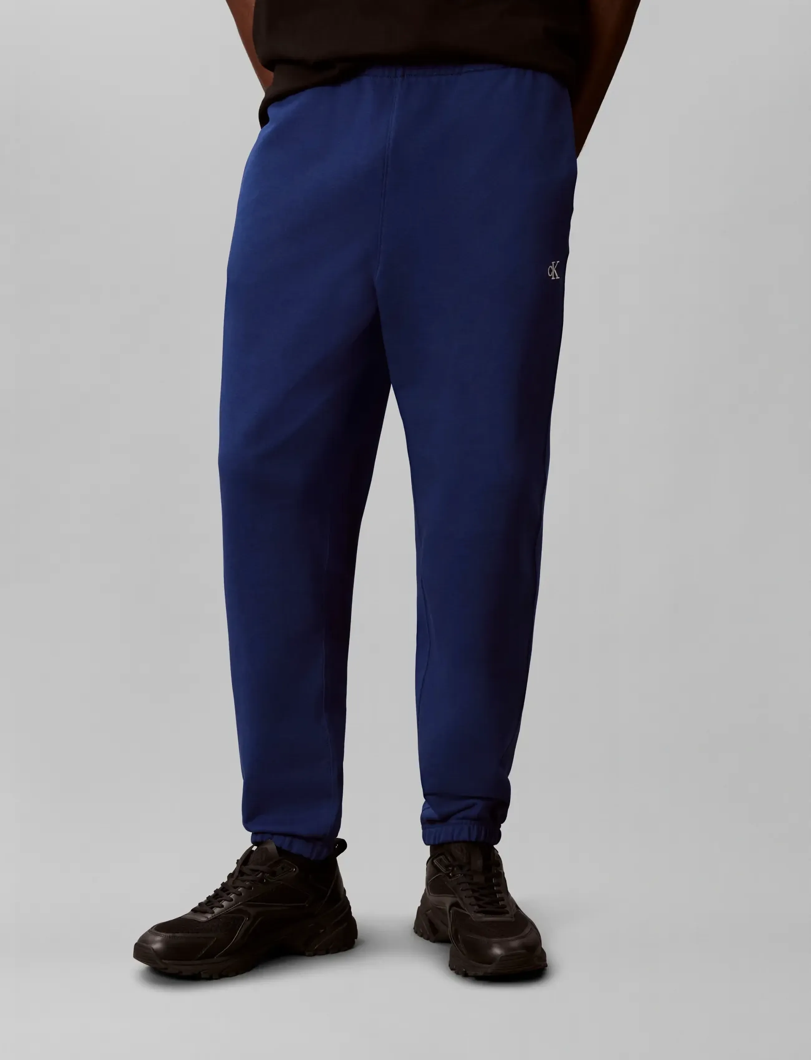Calvin Klein Jeans - EU 350TERRY MONOGRAM JOGGER - osta stiili järgi - estate blue - 3