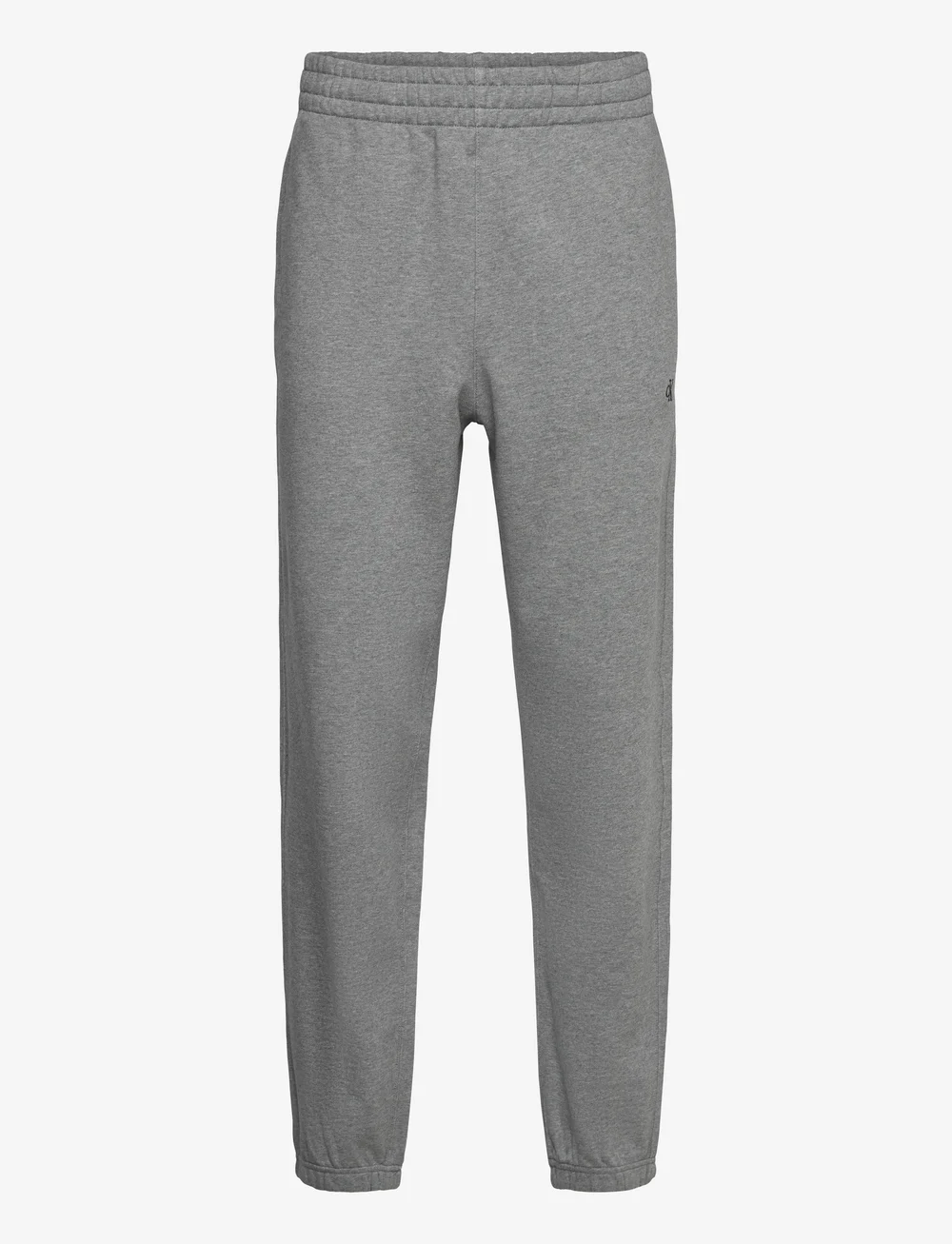 Calvin Klein Jeans - EU 350TERRY MONOGRAM JOGGER - jogginghosen - med grey htr - 1