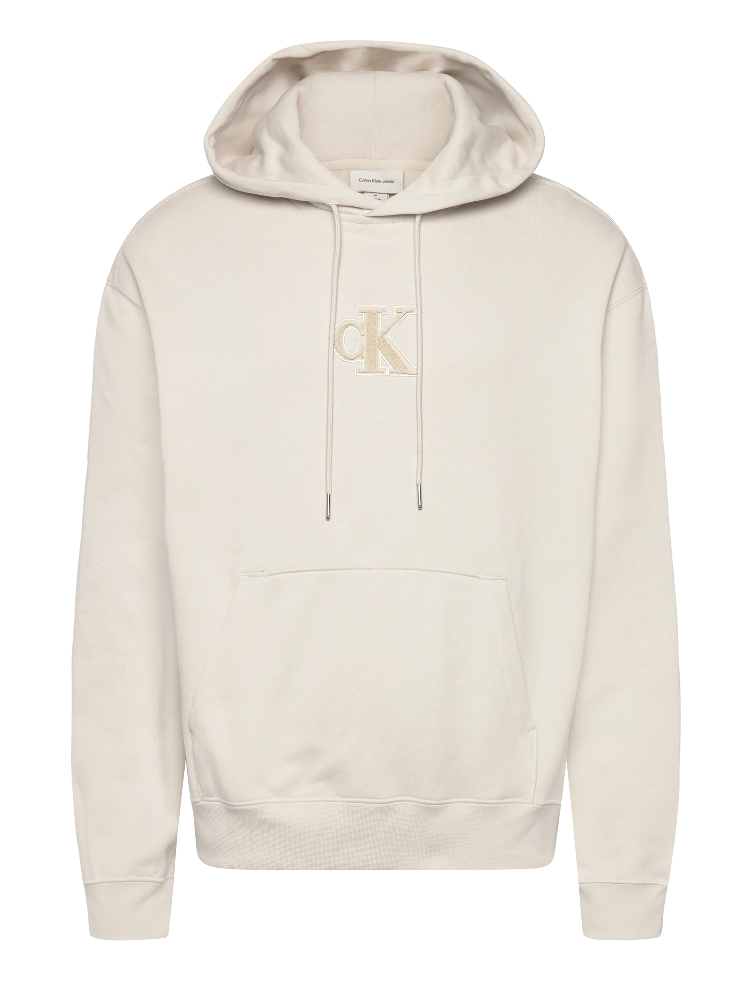 CALVIN KLEIN JEANS 350Gsm Fleece Gift Giving Hoodie Cream - XL - Herren