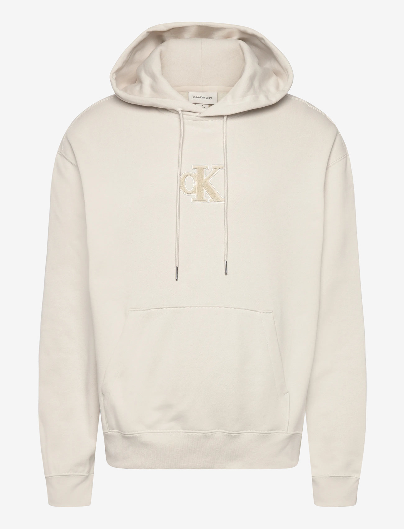 Calvin Klein Jeans - 350GSM FLEECE GIFT GIVING HOODIE - hoodies - chalk - 0