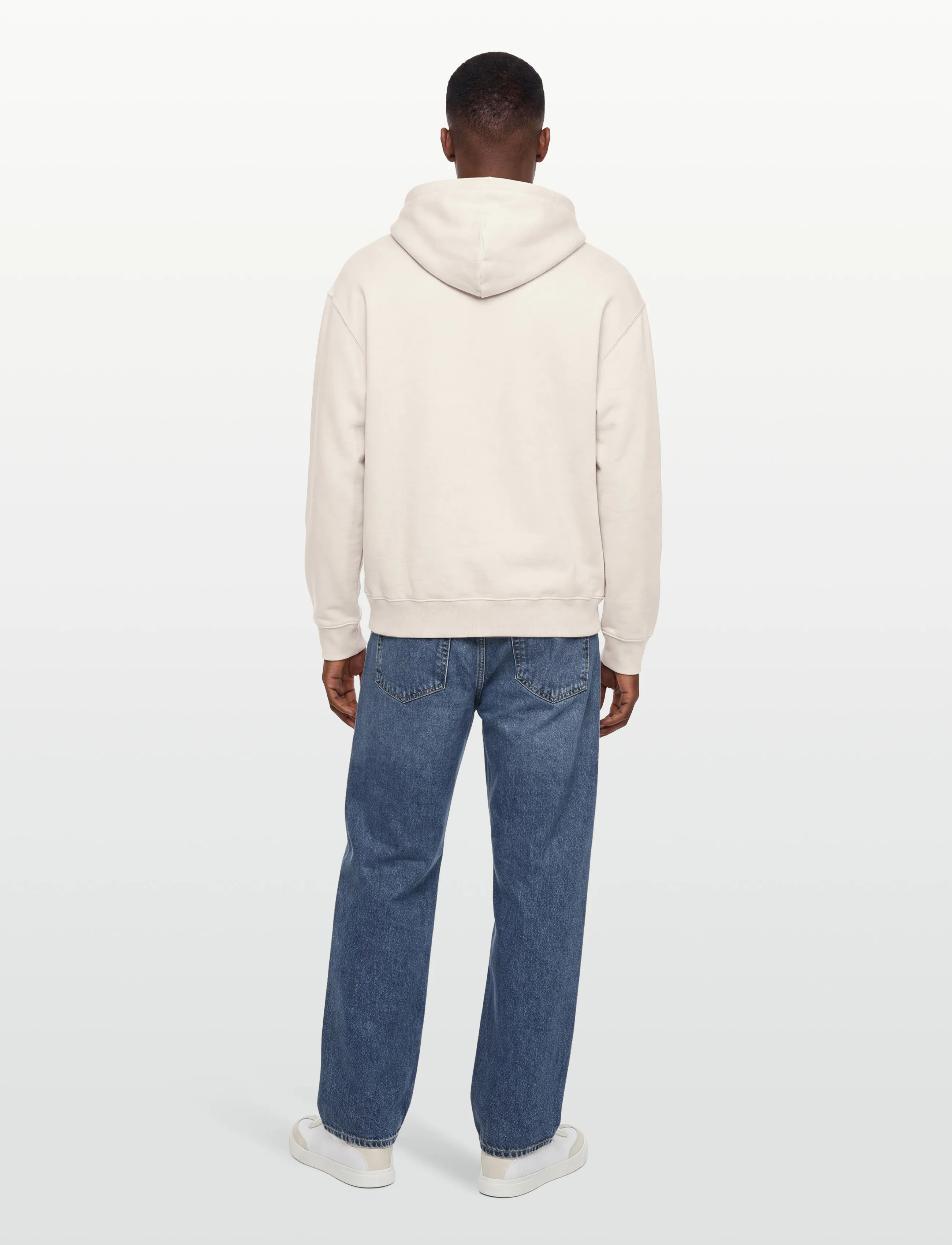 Calvin Klein Jeans - 350GSM FLEECE GIFT GIVING HOODIE - sweatshirts - chalk - 4