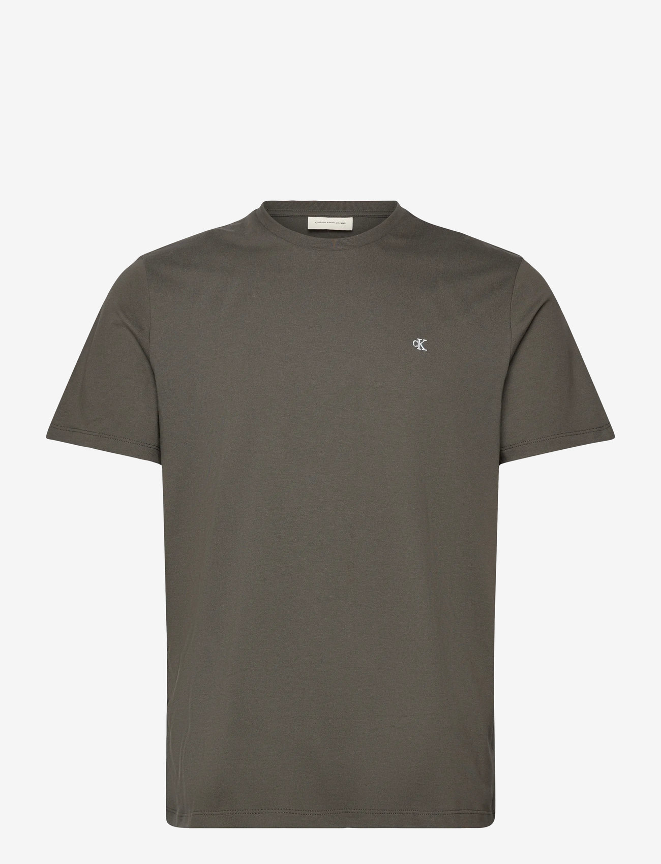 Calvin Klein Jeans - SS CLASSIC MONOGRAM TEE - short-sleeved t-shirts - beluga - 1