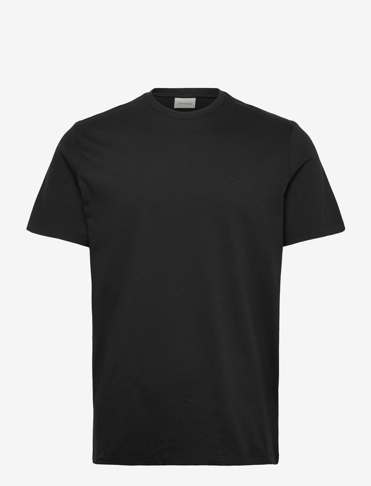 Calvin Klein Jeans - SS CLASSIC MONOGRAM TEE - laveste priser - black - 1