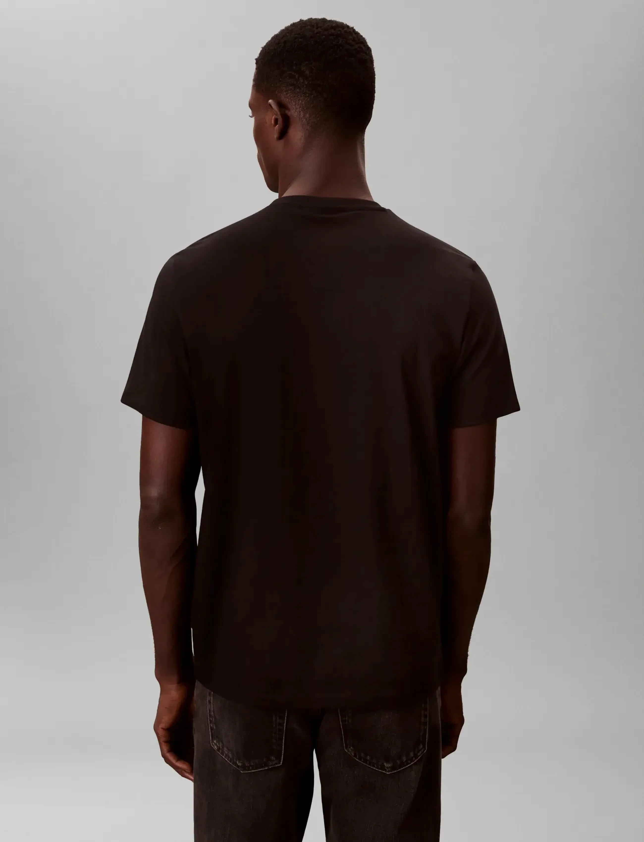Calvin Klein Jeans - SS CLASSIC MONOGRAM TEE - die niedrigsten preise - black - 3