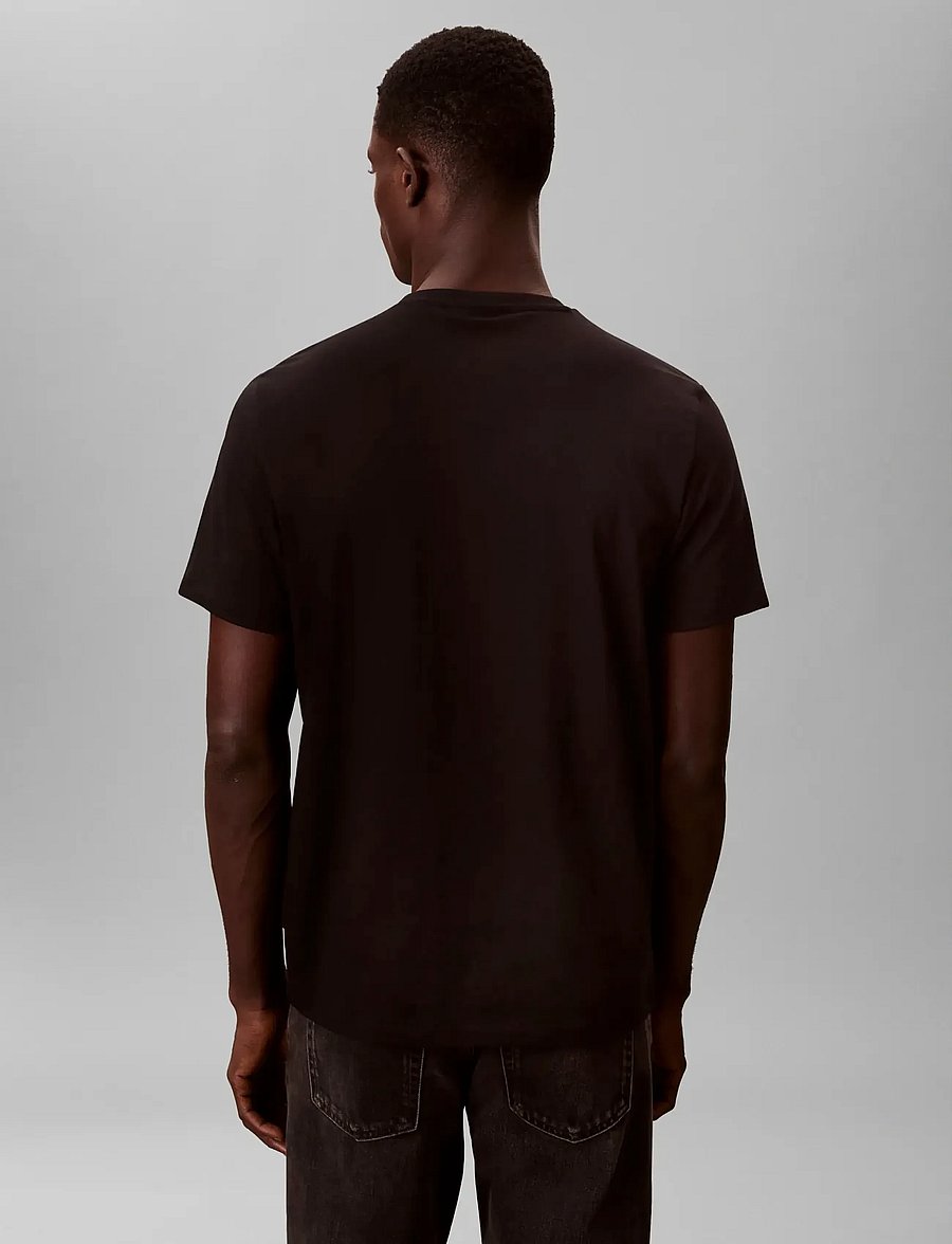 Calvin Klein Jeans - SS CLASSIC MONOGRAM TEE - lühikeste varrukatega t-särgid - black - 3