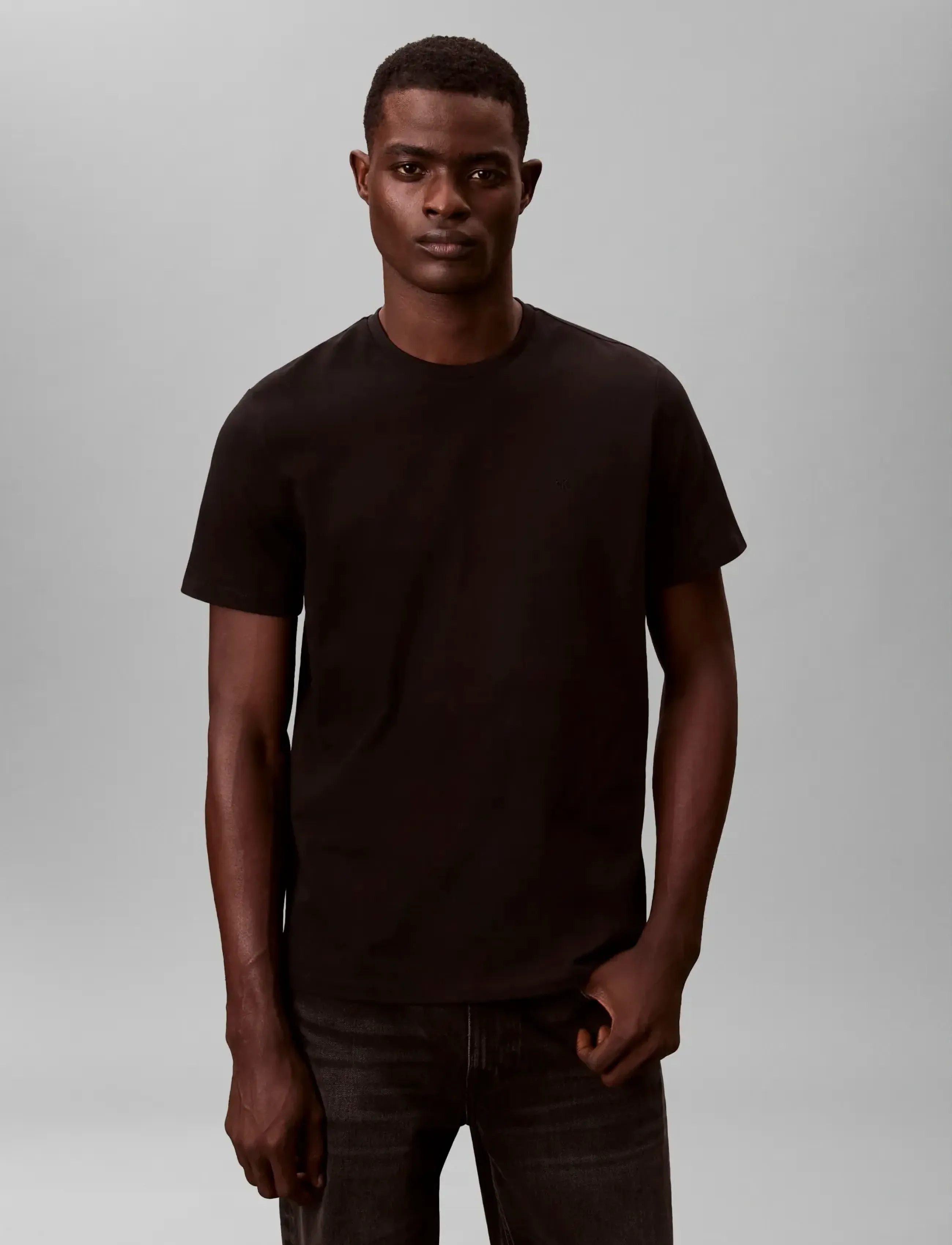 Calvin Klein Jeans - SS CLASSIC MONOGRAM TEE - die niedrigsten preise - black - 4