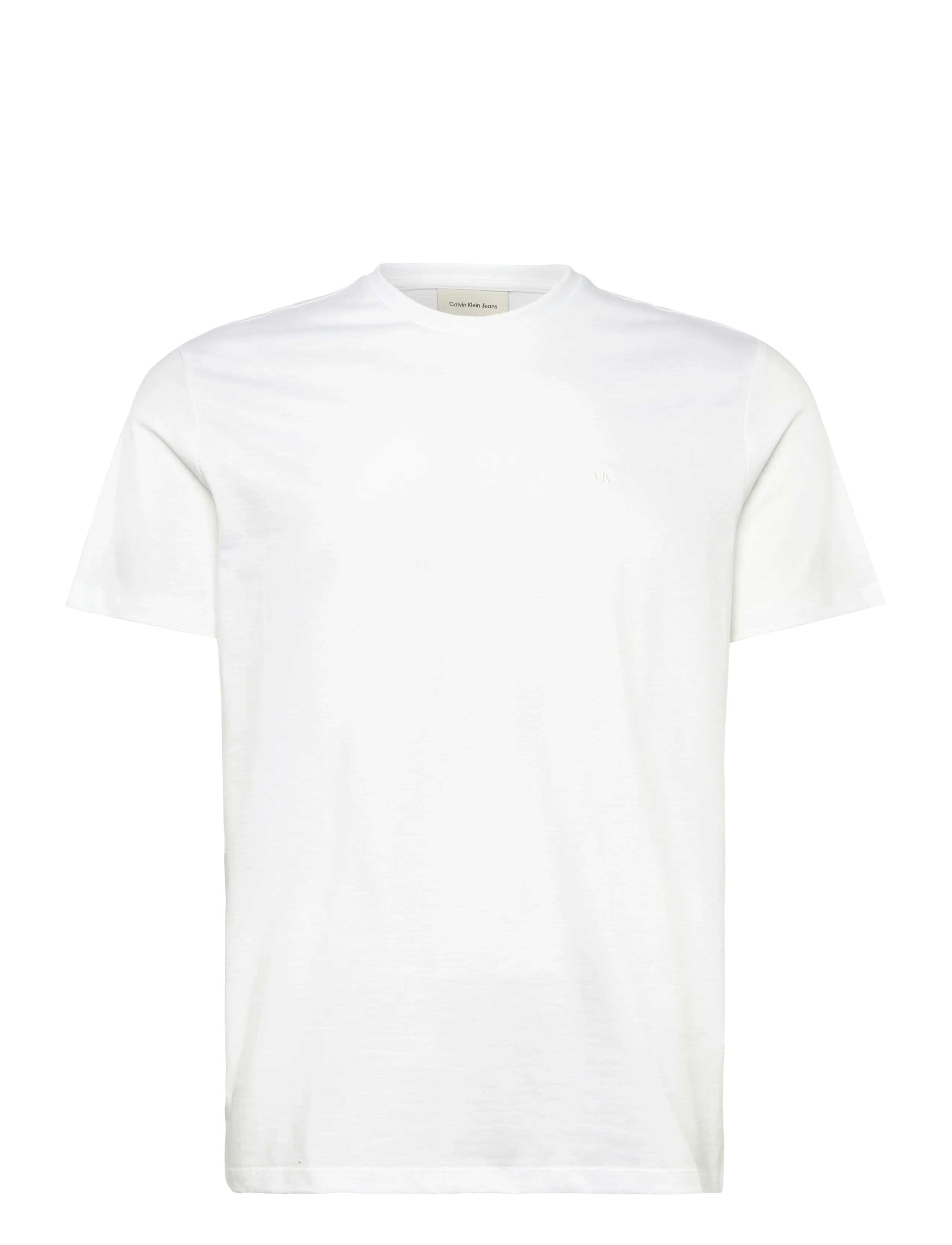 Calvin Klein Jeans SS CLASSIC MONOGRAM TEE - T-särgid - BRIGHT WHITE / white