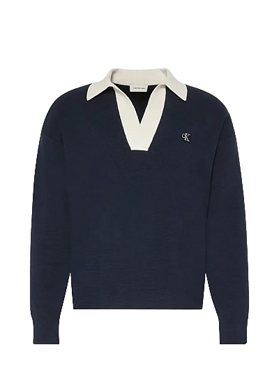 Ls Solid Oversized Johnny Collar - Polostrik