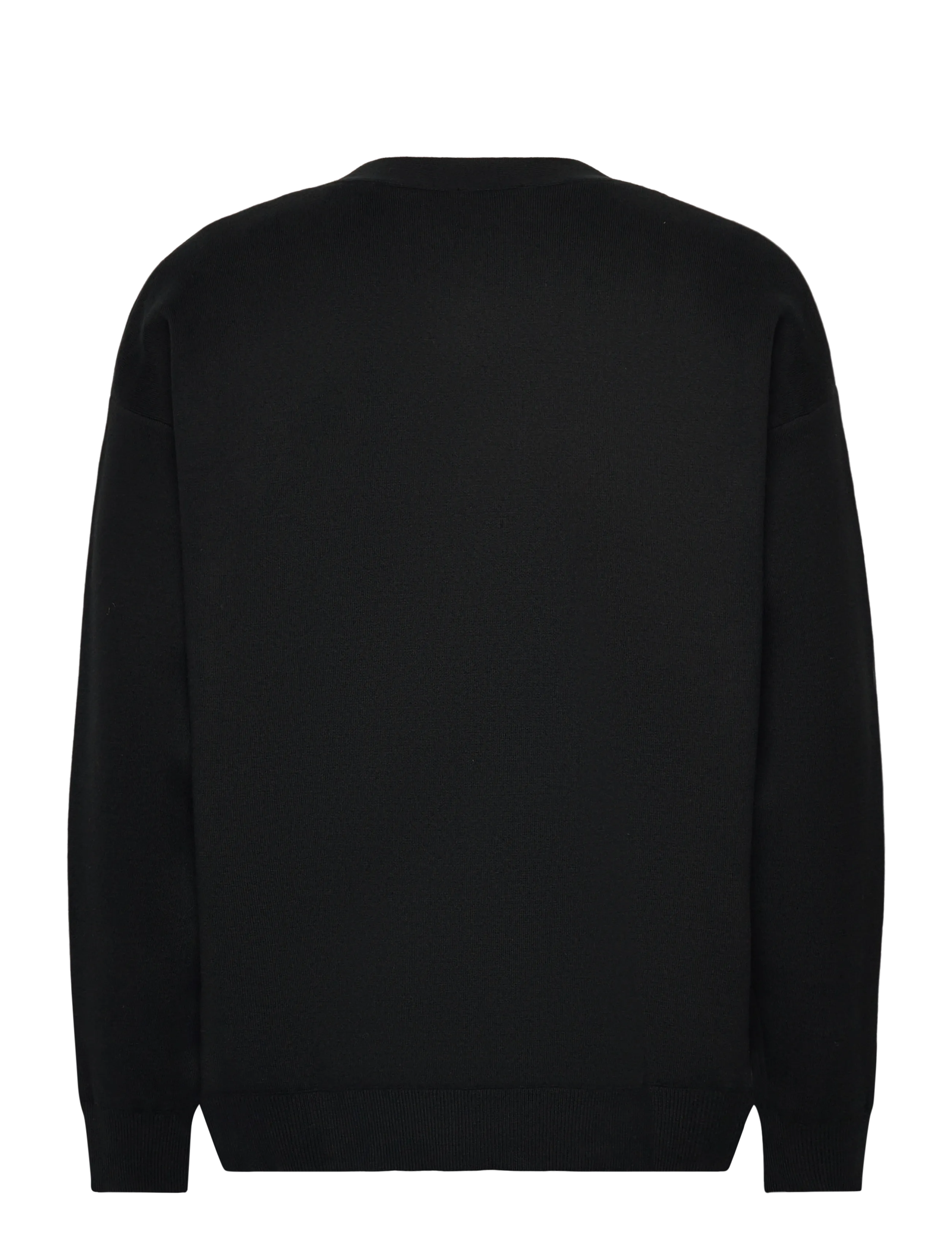 Calvin Klein Jeans - LS CTTN CASHMERE 3D LOGO CARDIGA - cardigans - black - 2