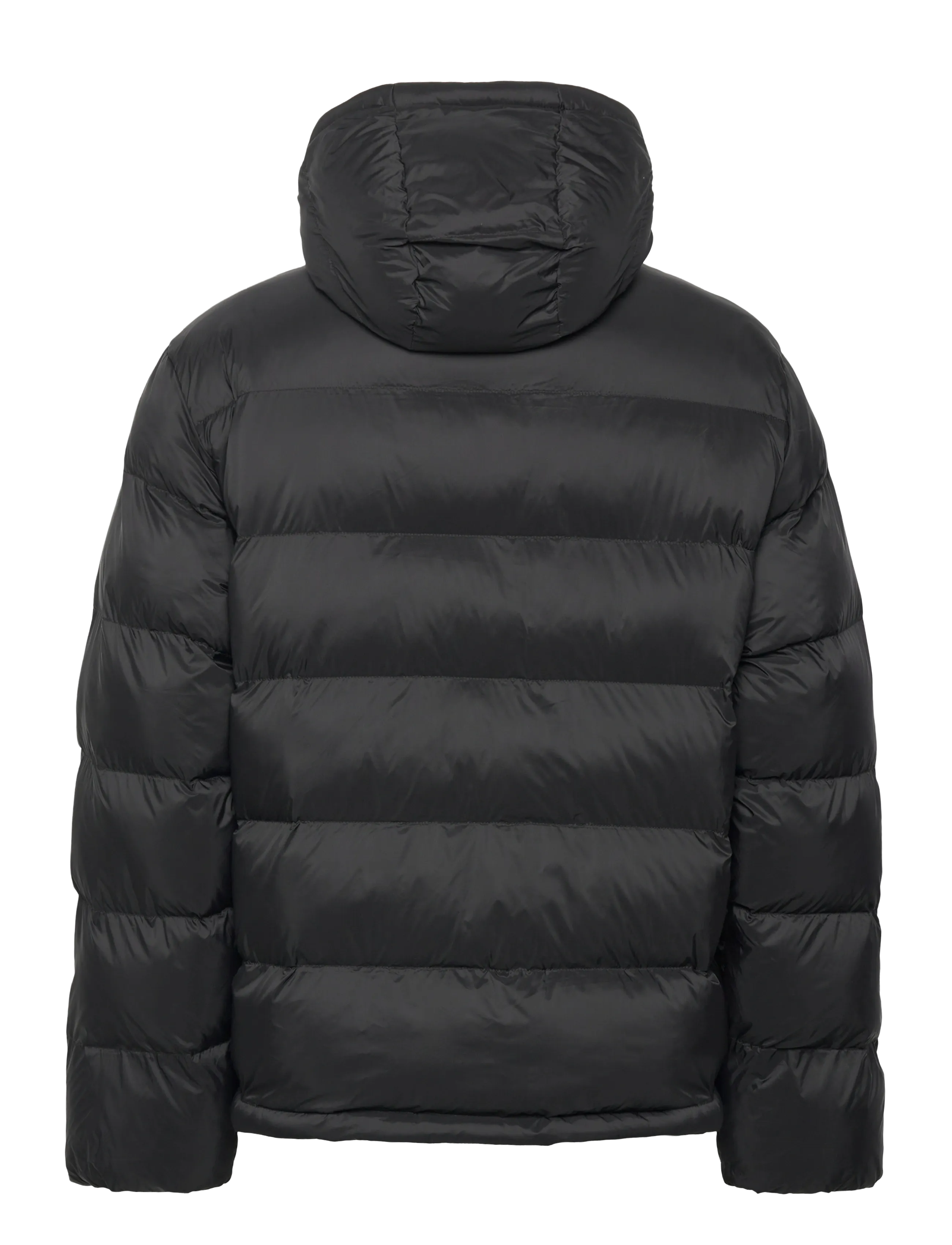 Calvin Klein Jeans - LS NYLON MONOGRAM PUFFER JKT - fôrede jakker - black - 1