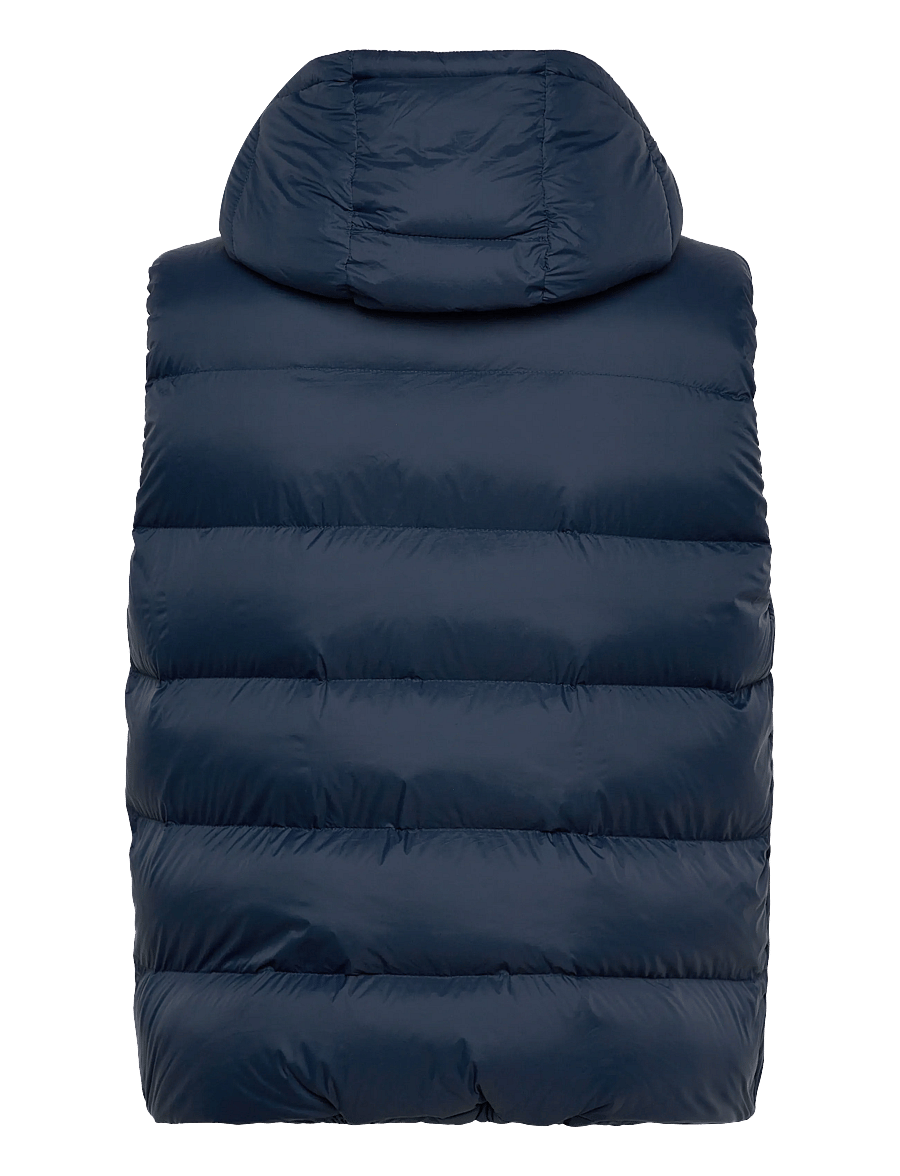 Calvin Klein Jeans - SVLS NYLON ZIP OFF HOOD DOWN PUF - veste - ink - 1