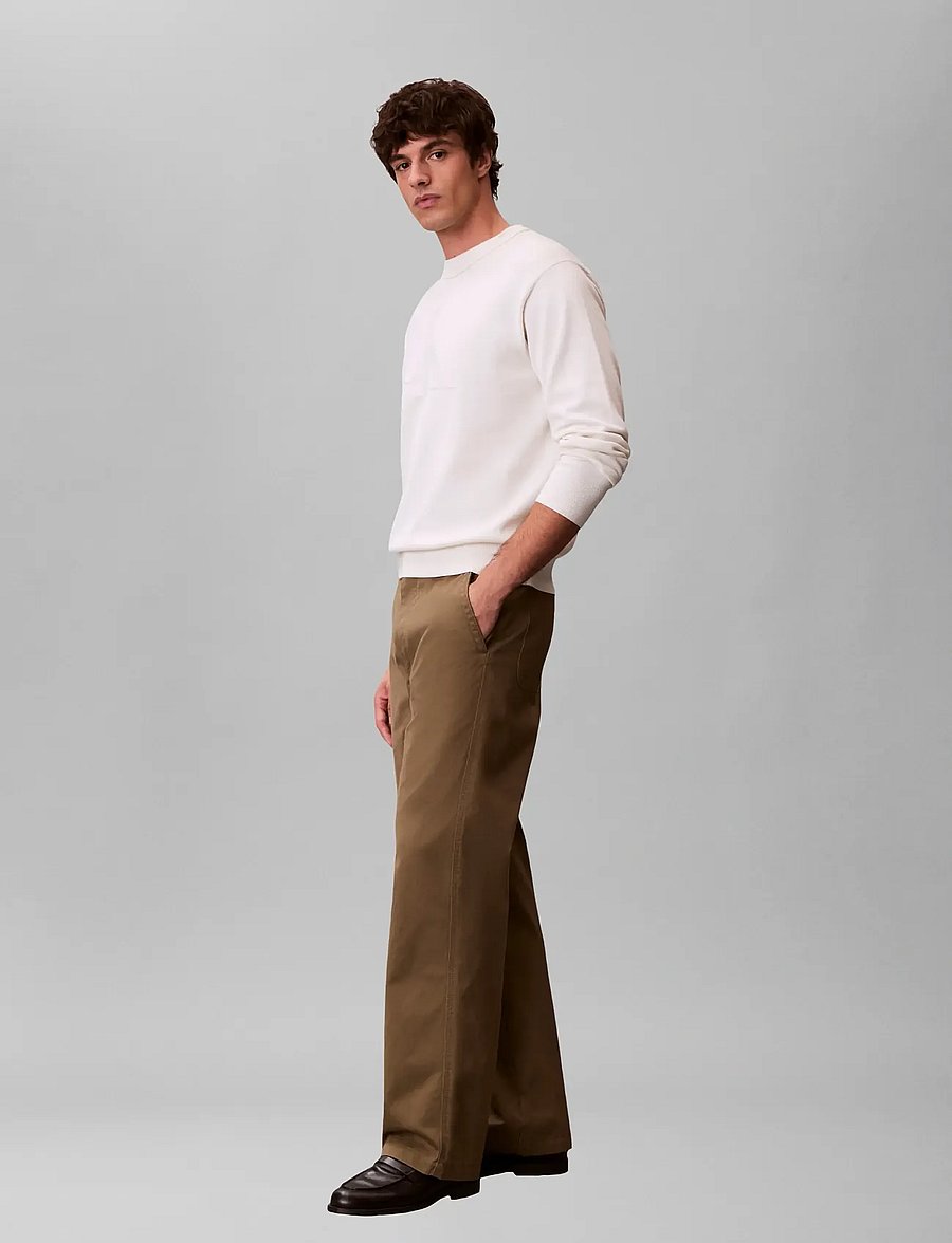 Calvin Klein Jeans - 90S BAGGY COTTON CHINO - chinos - capers - 5