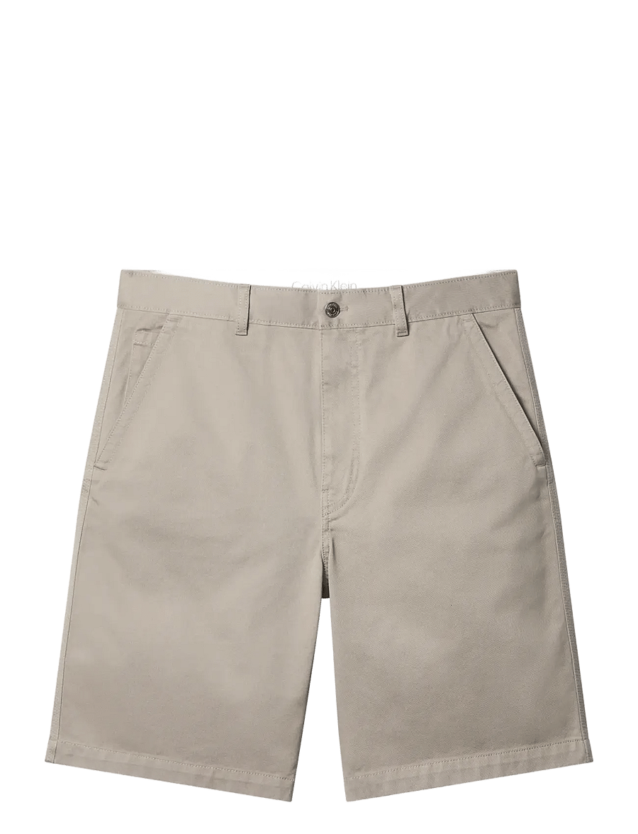 Calvin Klein Jeans - 90S BAGGY COTTON CHINO SHORT - chino lühikesed püksid - vintage khaki - 1