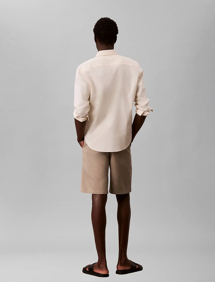 Calvin Klein Jeans - 90S BAGGY COTTON CHINO SHORT - chino lühikesed püksid - vintage khaki - 2