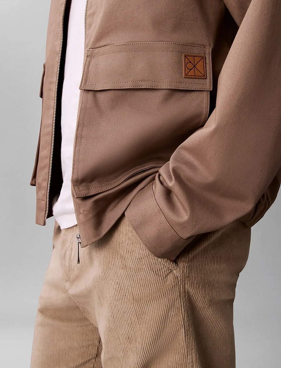 Calvin Klein Jeans - 90S STRAIGHT CORDUROY PANTS - vabaajapüksid - vintage khaki - 4