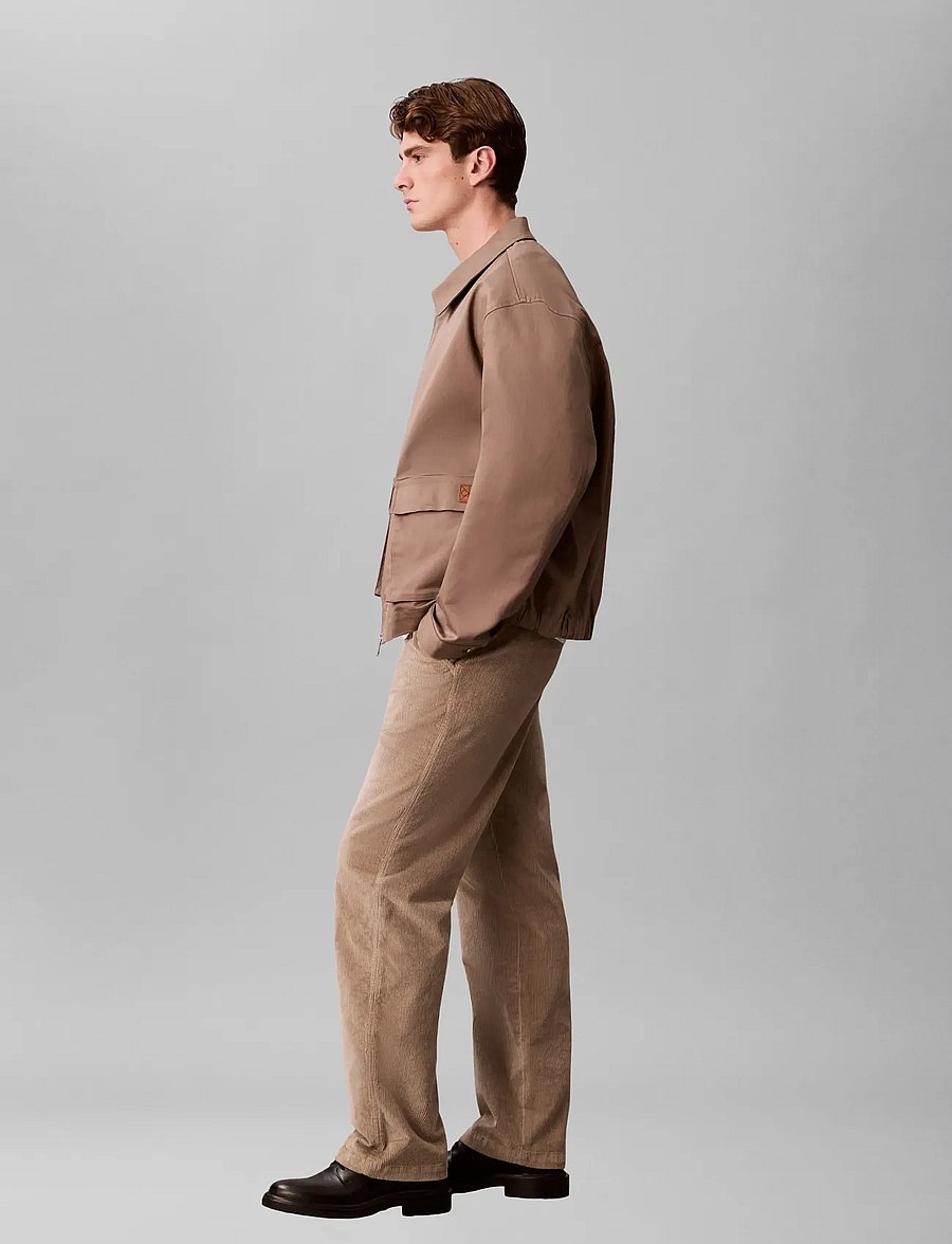 Calvin Klein Jeans - 90S STRAIGHT CORDUROY PANTS - vabaajapüksid - vintage khaki - 5