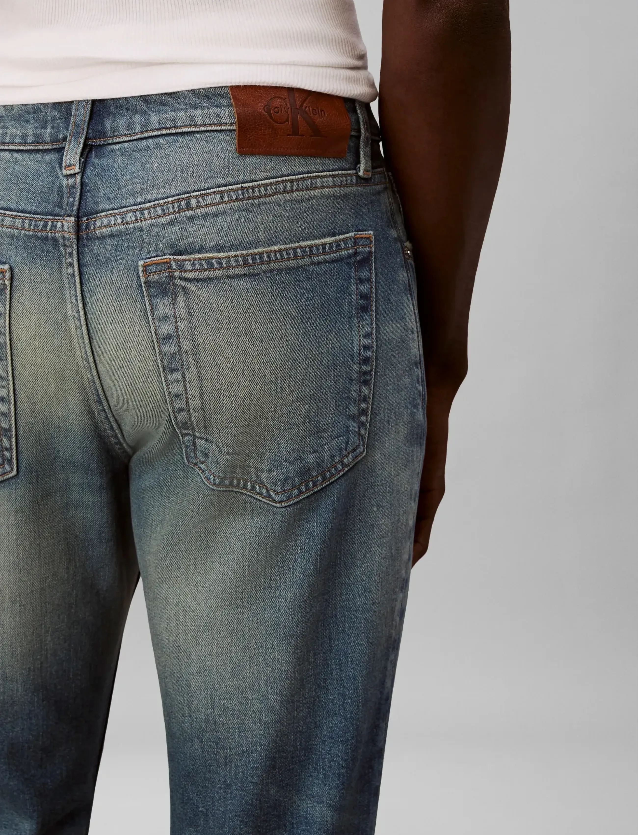 Calvin Klein Jeans - SLIM INDIGO CITRINE JEAN - slim fit jeans - indigo citrine - 4