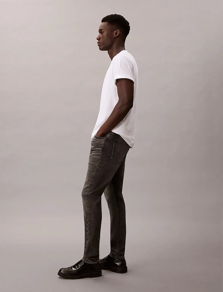 Calvin Klein Jeans - SLIM TAPER HEARST GREY JEAN - slim jeans - hearst grey - 3