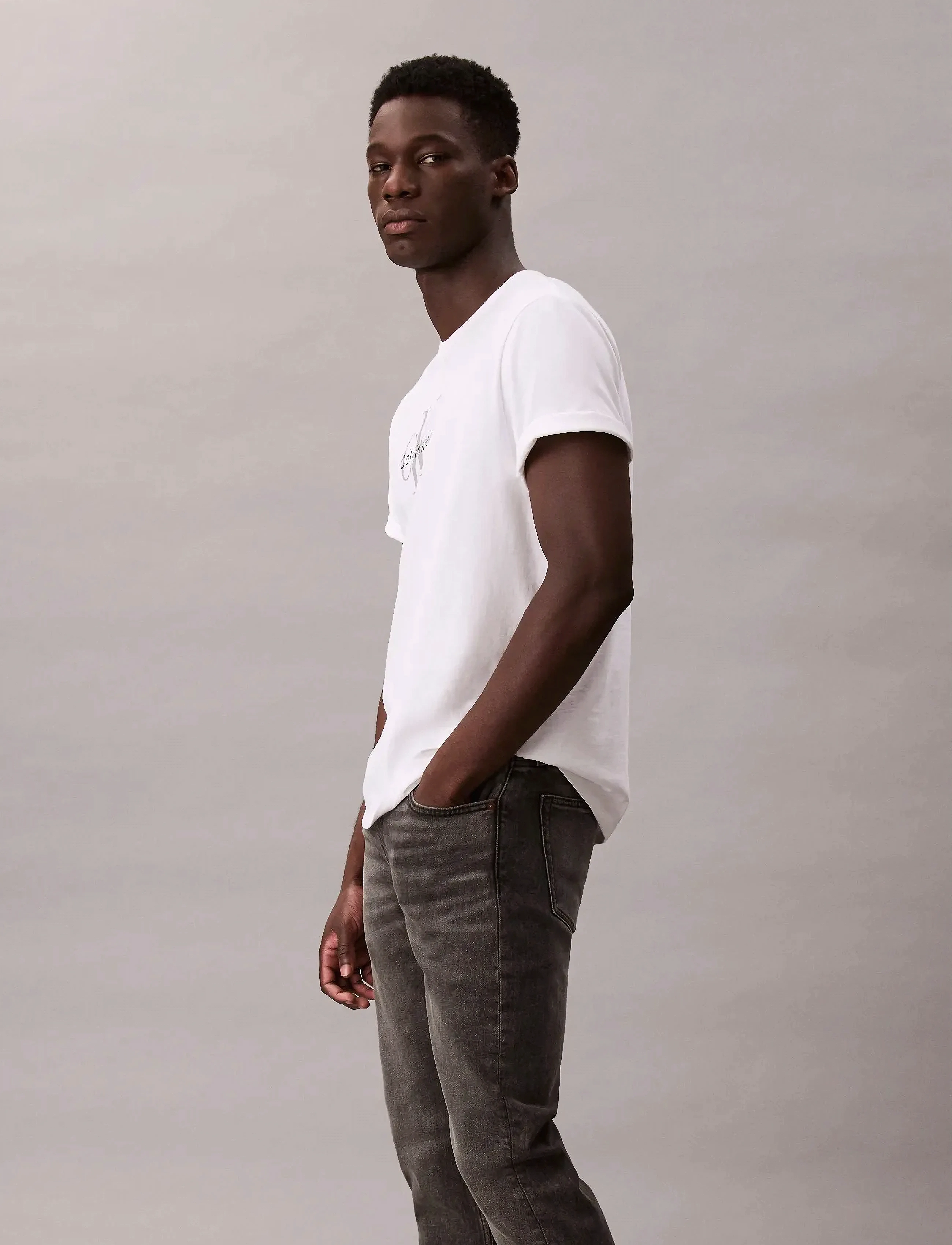 Calvin Klein Jeans - SLIM TAPER HEARST GREY JEAN - slim jeans - hearst grey - 5