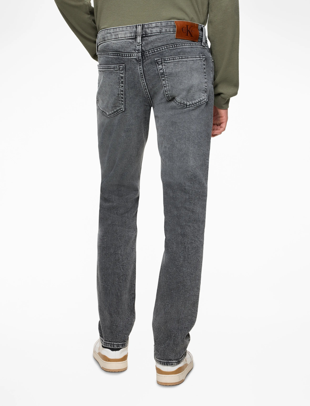 Calvin Klein Jeans - SLIM PEWTER ROCK JEAN - slim jeans - pewter rock - 4
