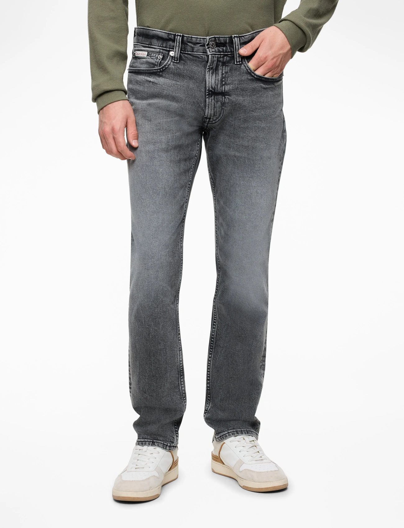 Calvin Klein Jeans - SLIM PEWTER ROCK JEAN - slim jeans - pewter rock - 0