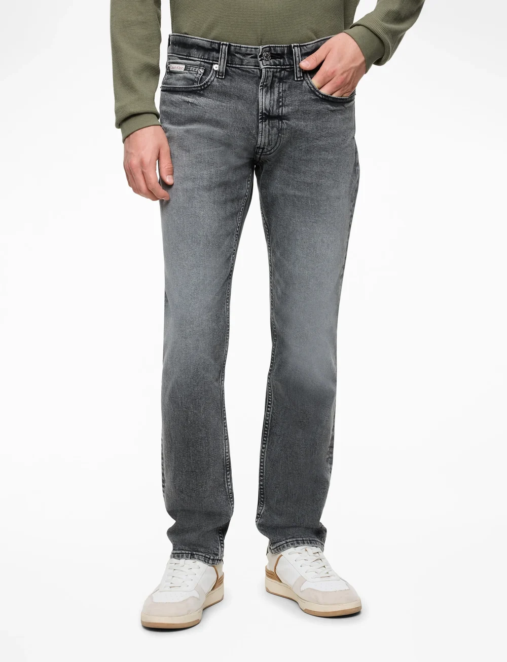 Calvin Klein Jeans - SLIM PEWTER ROCK JEAN - slim jeans - pewter rock - 0