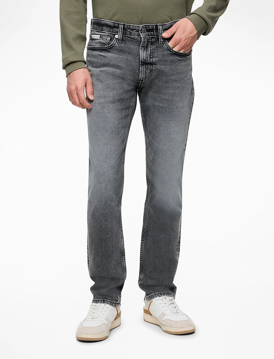 Calvin Klein Jeans - SLIM PEWTER ROCK JEAN - slim jeans - pewter rock - 0