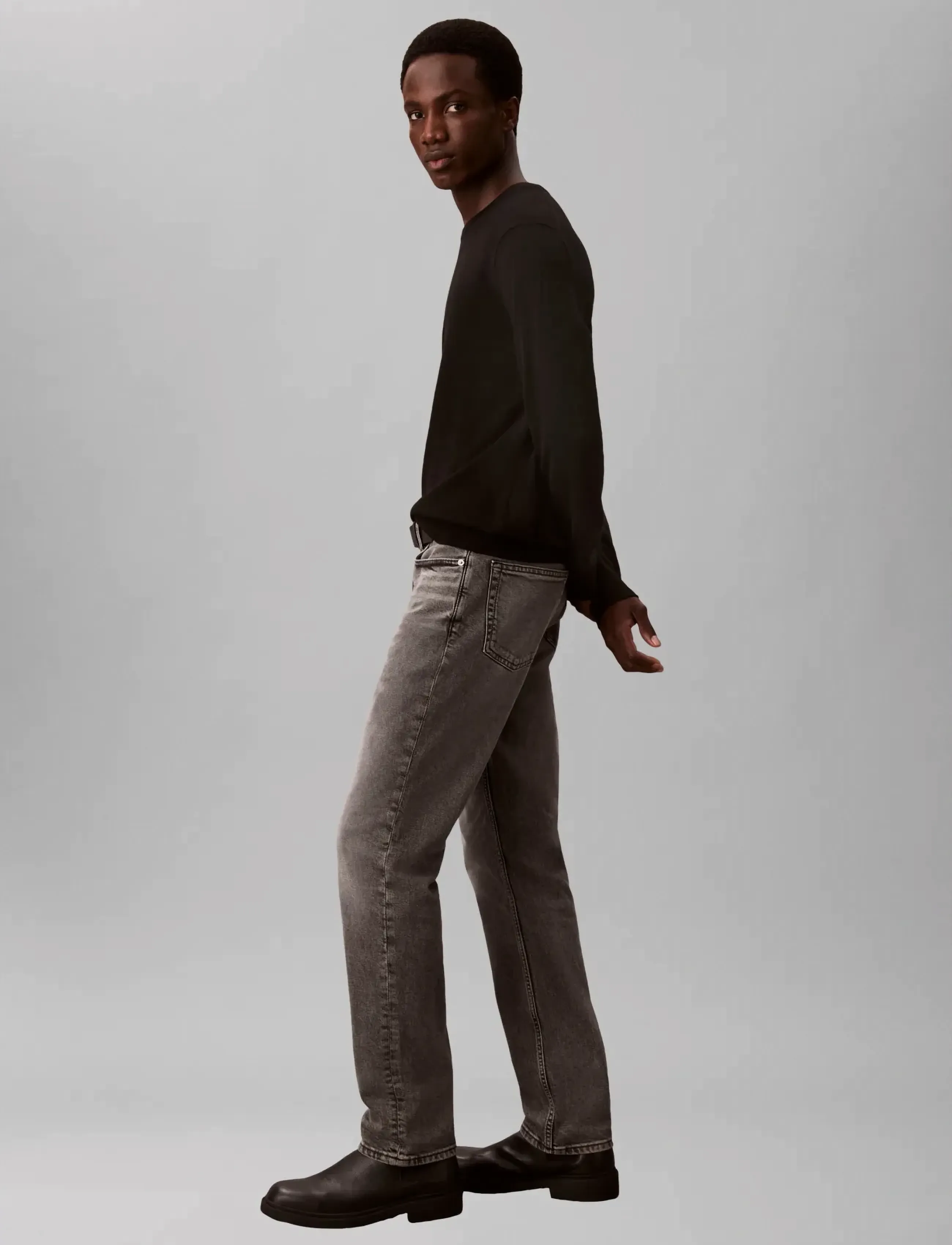 Calvin Klein Jeans SLIM PEWTER ROCK JEAN - Streetstyle - PEWTER ROCK / grey