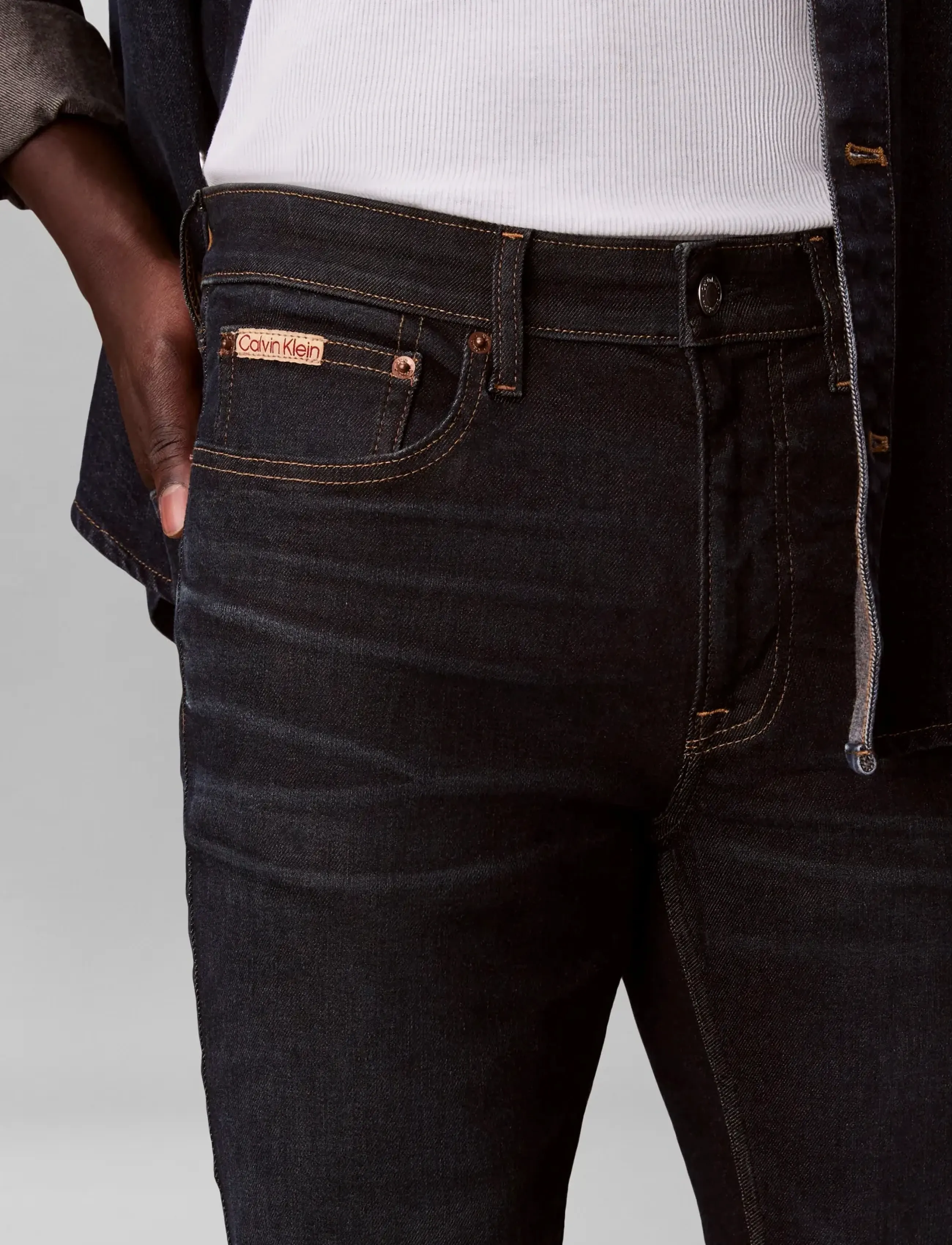 Calvin Klein Jeans - SKINNY VINTAGE RINSE JEAN - skinny jeans - vintage rinse - 4
