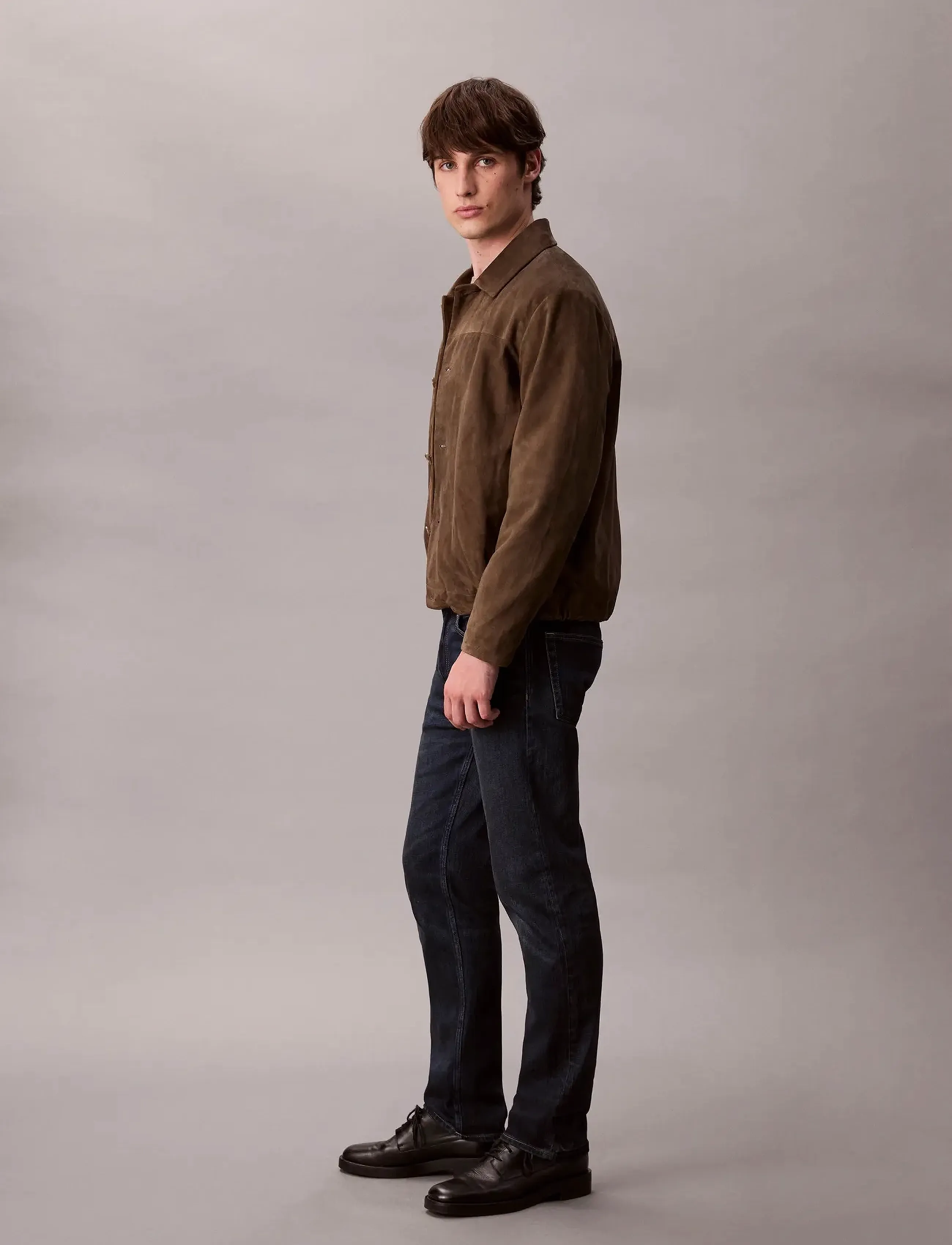 Calvin Klein Jeans - STNDRD STRGHT GILDED RINSE JEAN - beinar gallabuxur - gilded rinse - 2