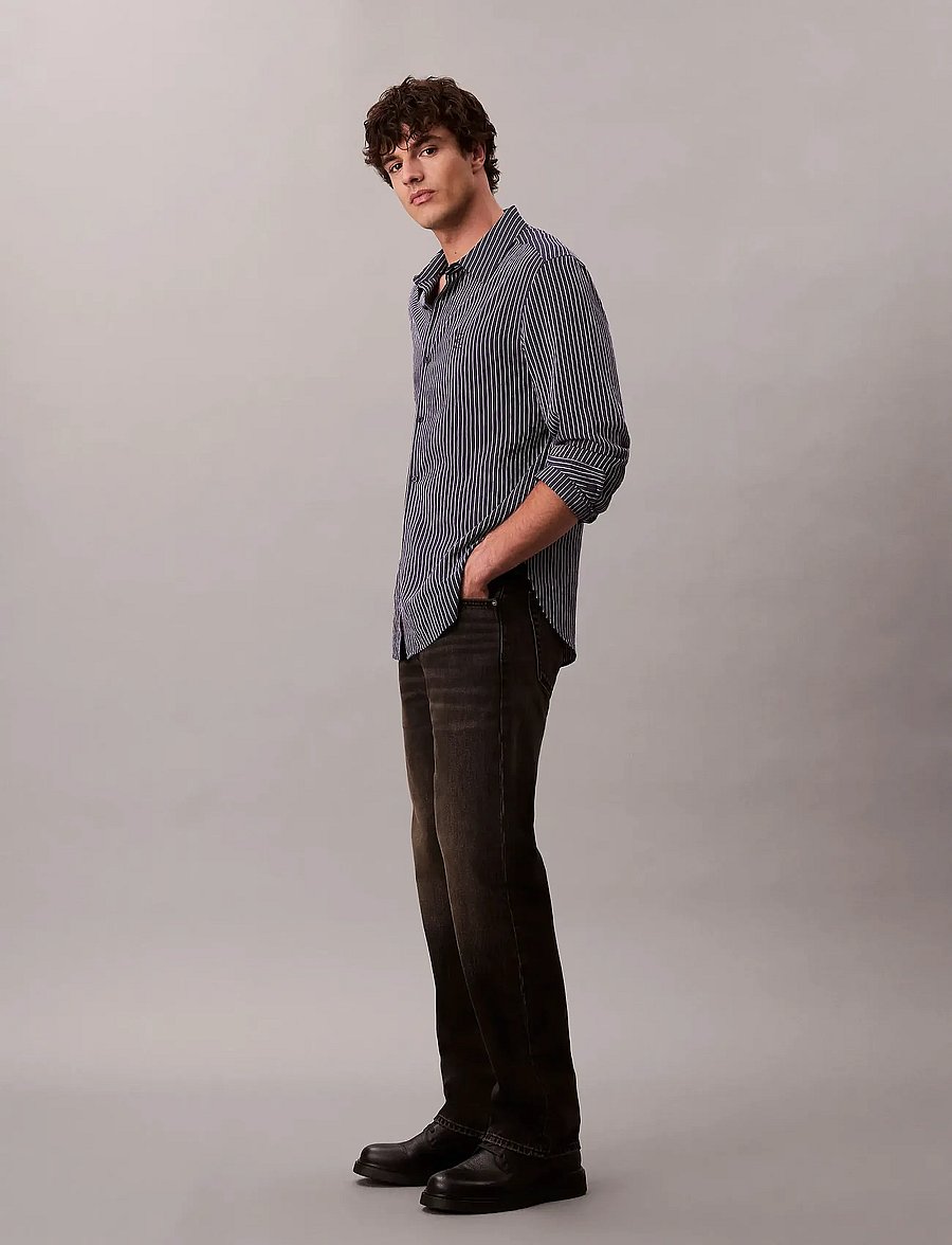 Calvin Klein Jeans - 90S STRAIGHT ESPRESSO BLACK JEAN - regular jeans - espresso black - 2