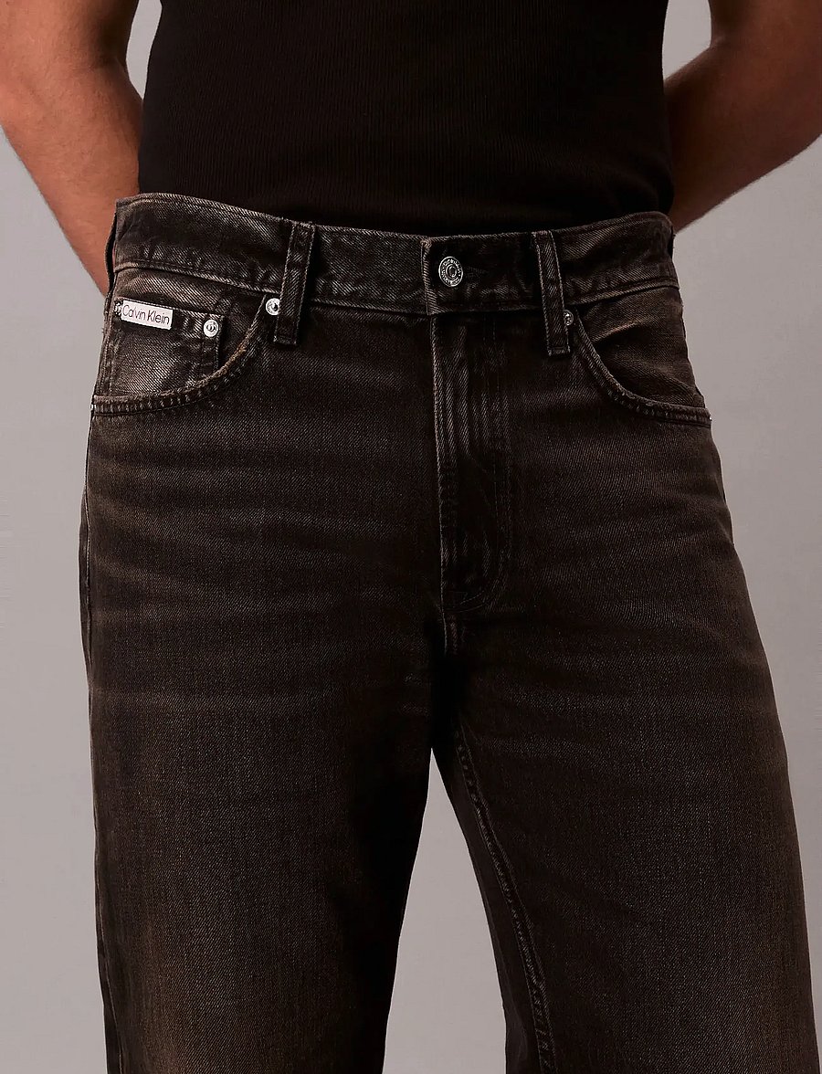 Calvin Klein Jeans - 90S STRAIGHT ESPRESSO BLACK JEAN - regular jeans - espresso black - 3